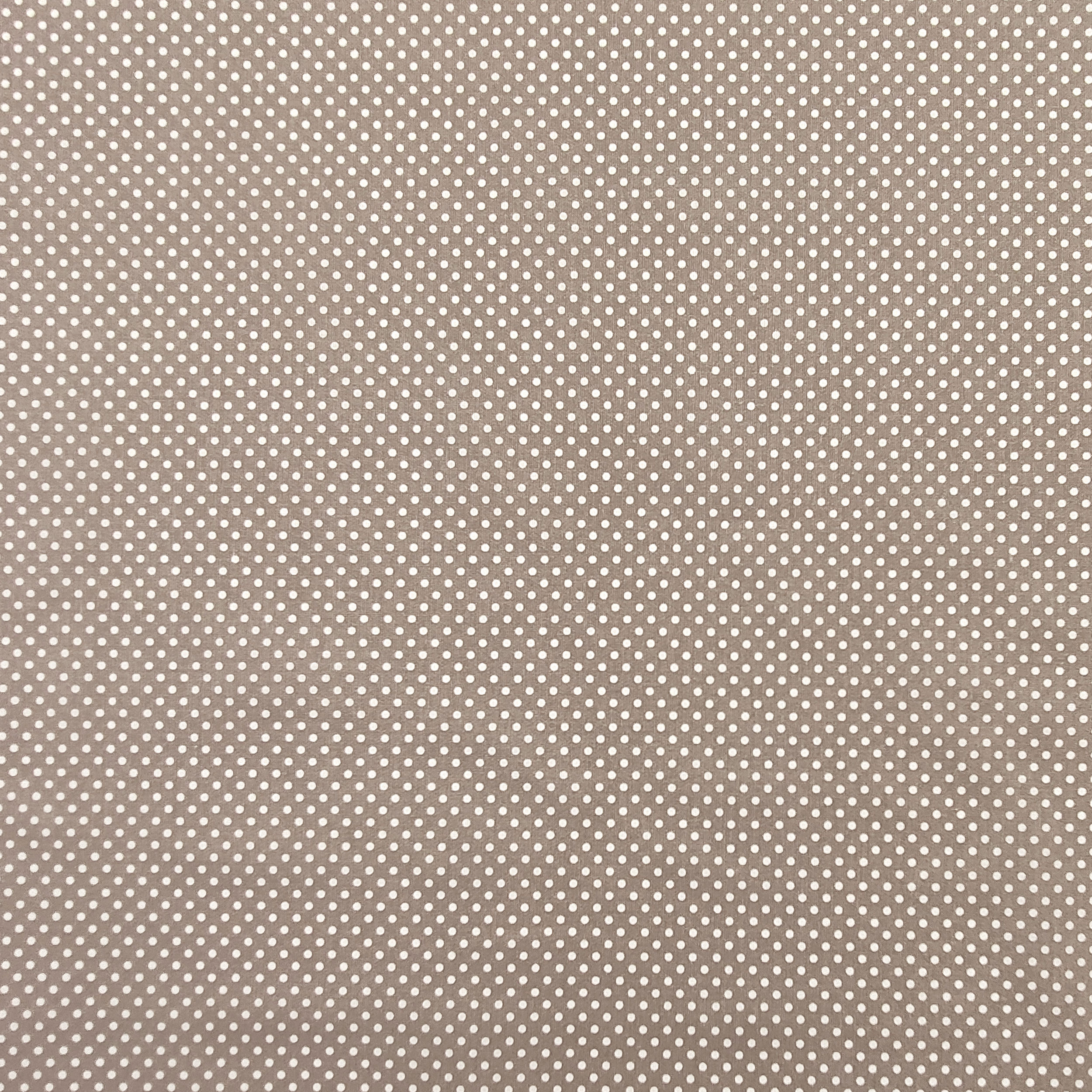 Baumwollstoff Taube Grau Weiß Polka Dot