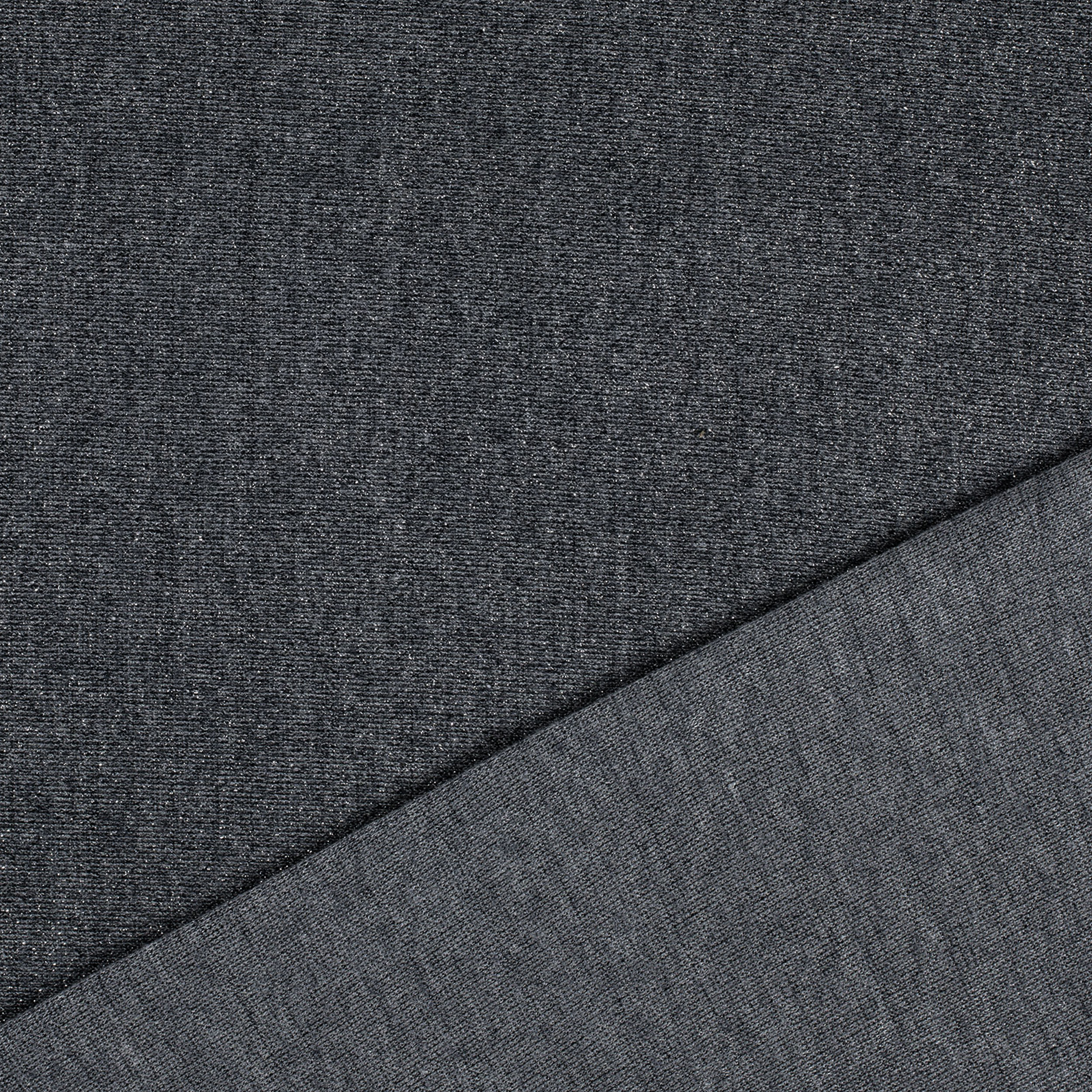 Dark Grey Lurex Silver Image