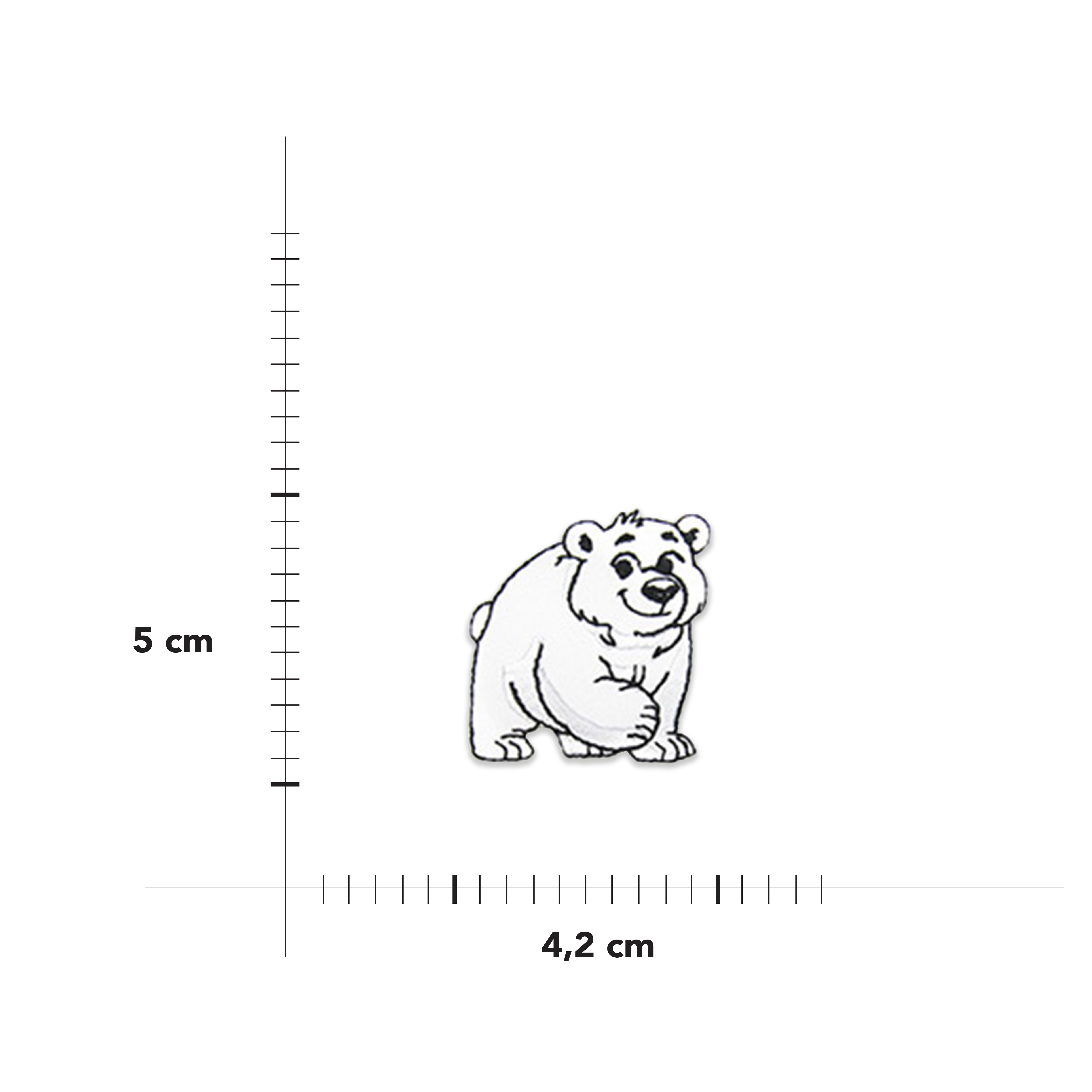 Thermoadhesive application Polar Bear Image