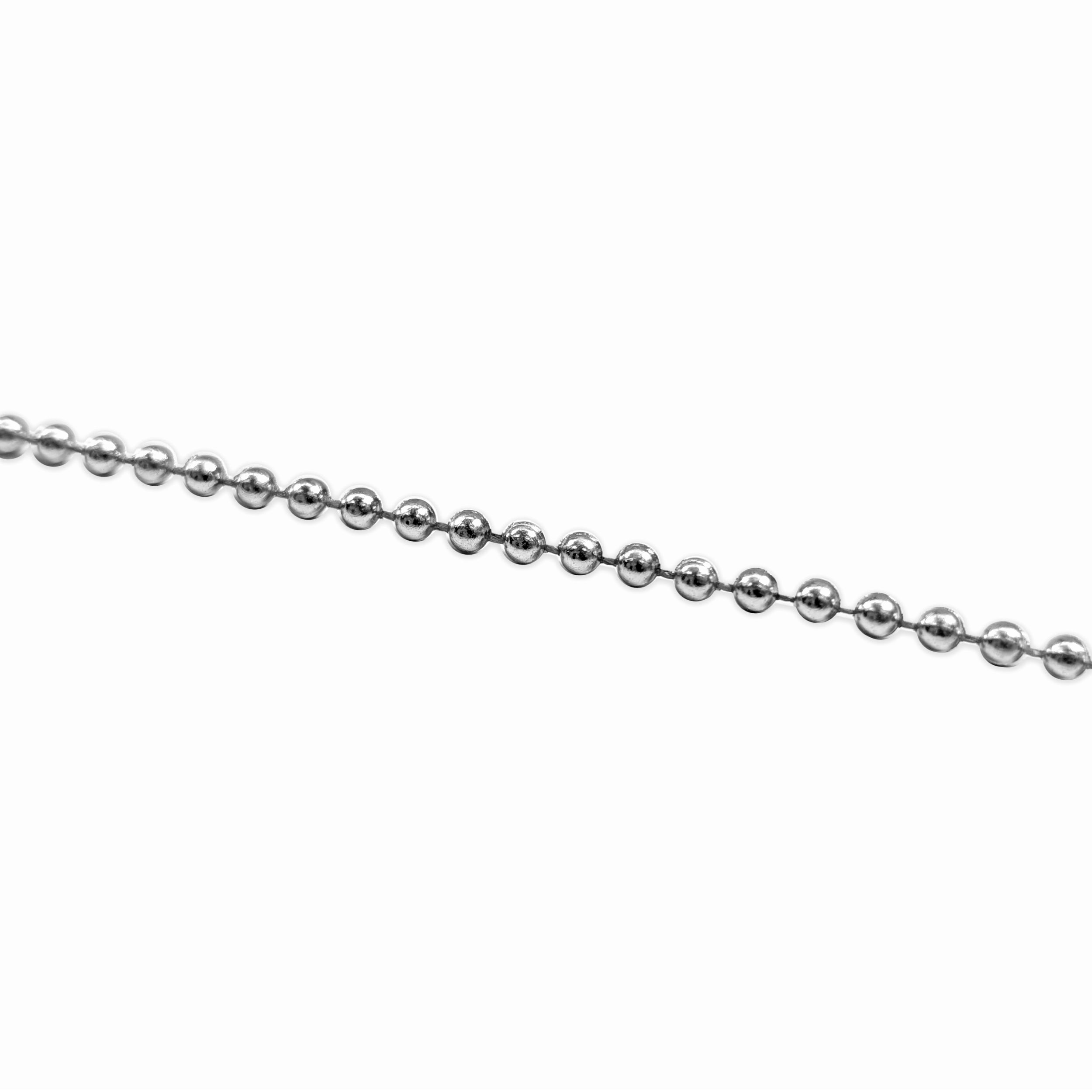 String of Decorative Pearls Silver Image