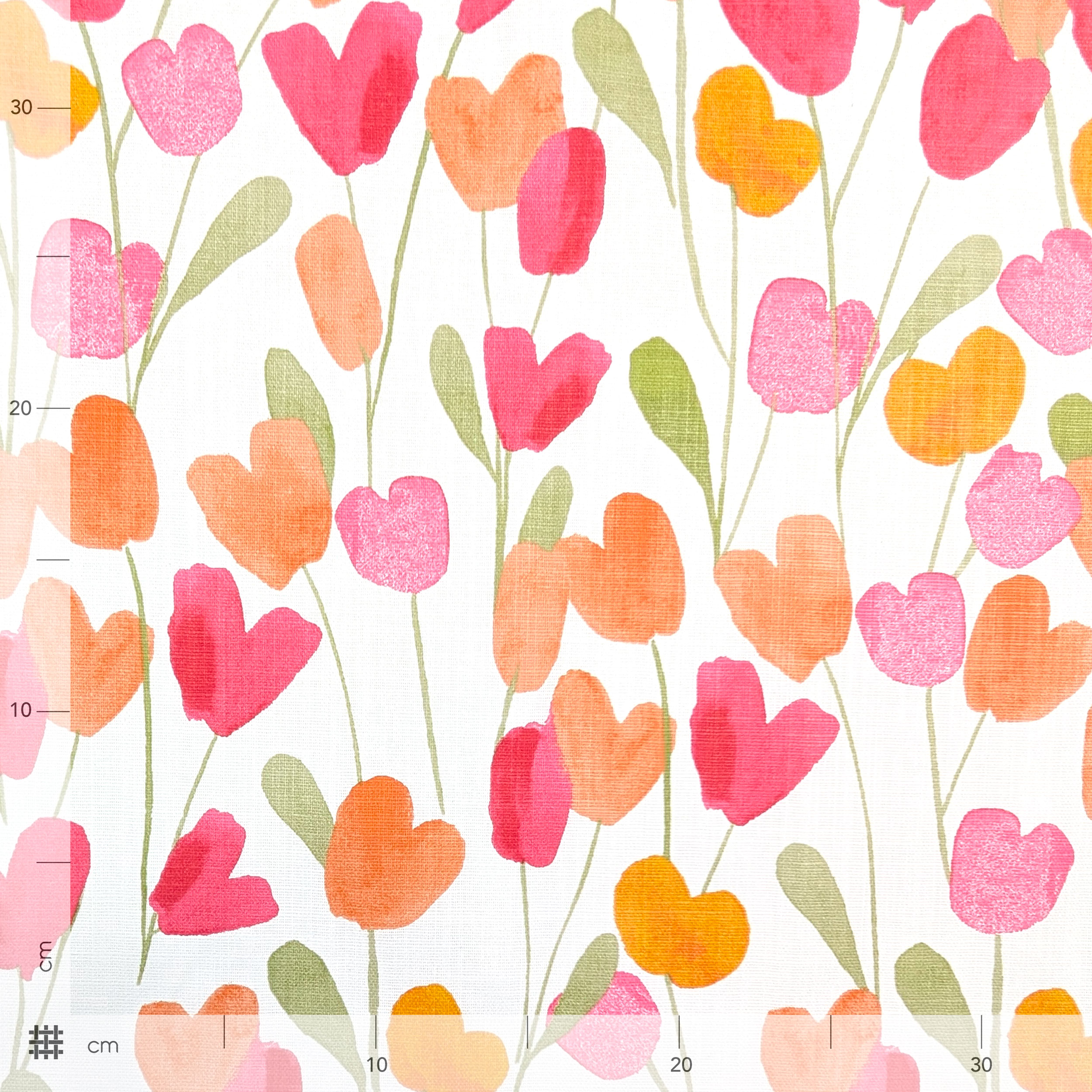 Panama Mixed Linen Tulips Image