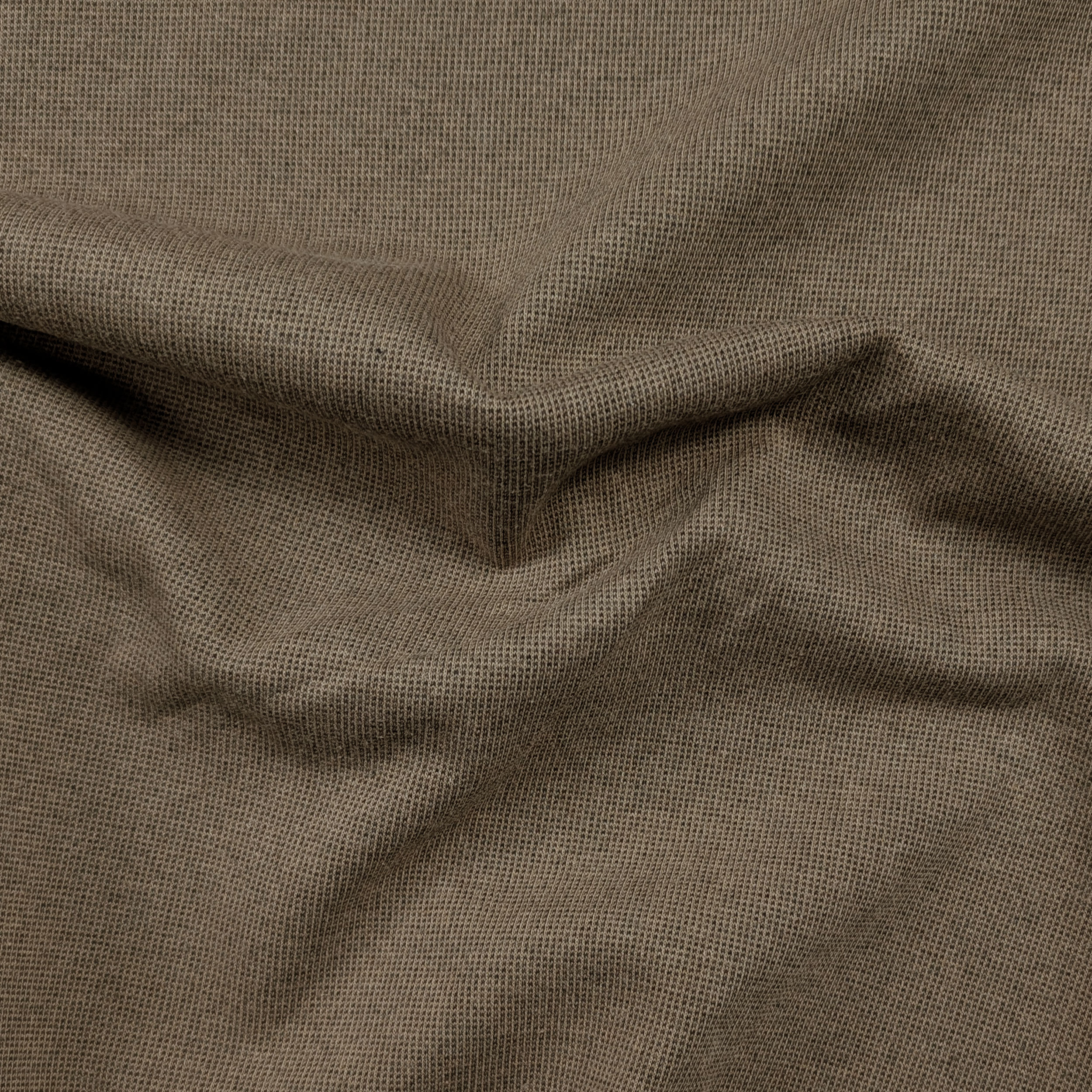 Punto Milano Plain Cotton Dark Beige Image