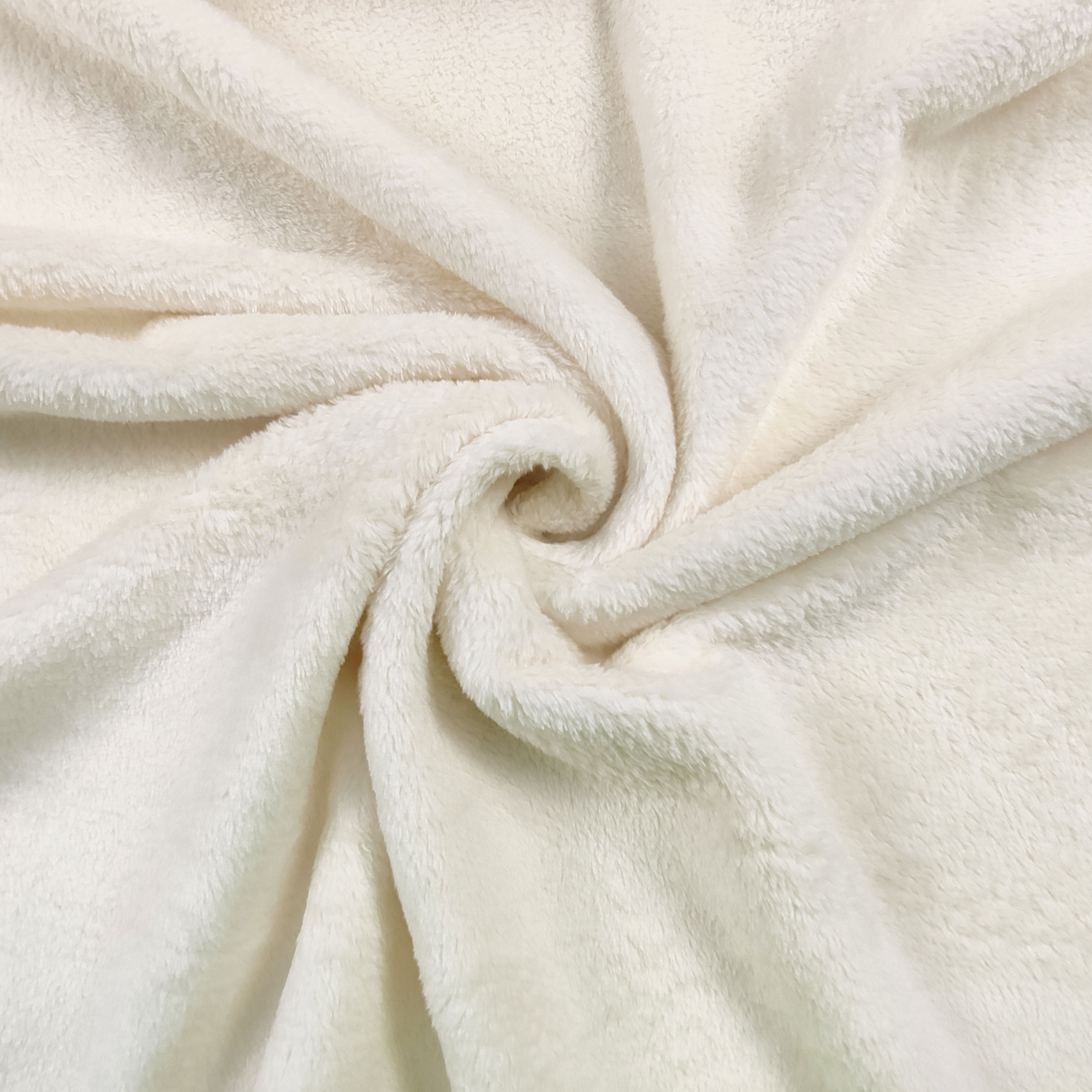 Double Fleece Koralle Creme