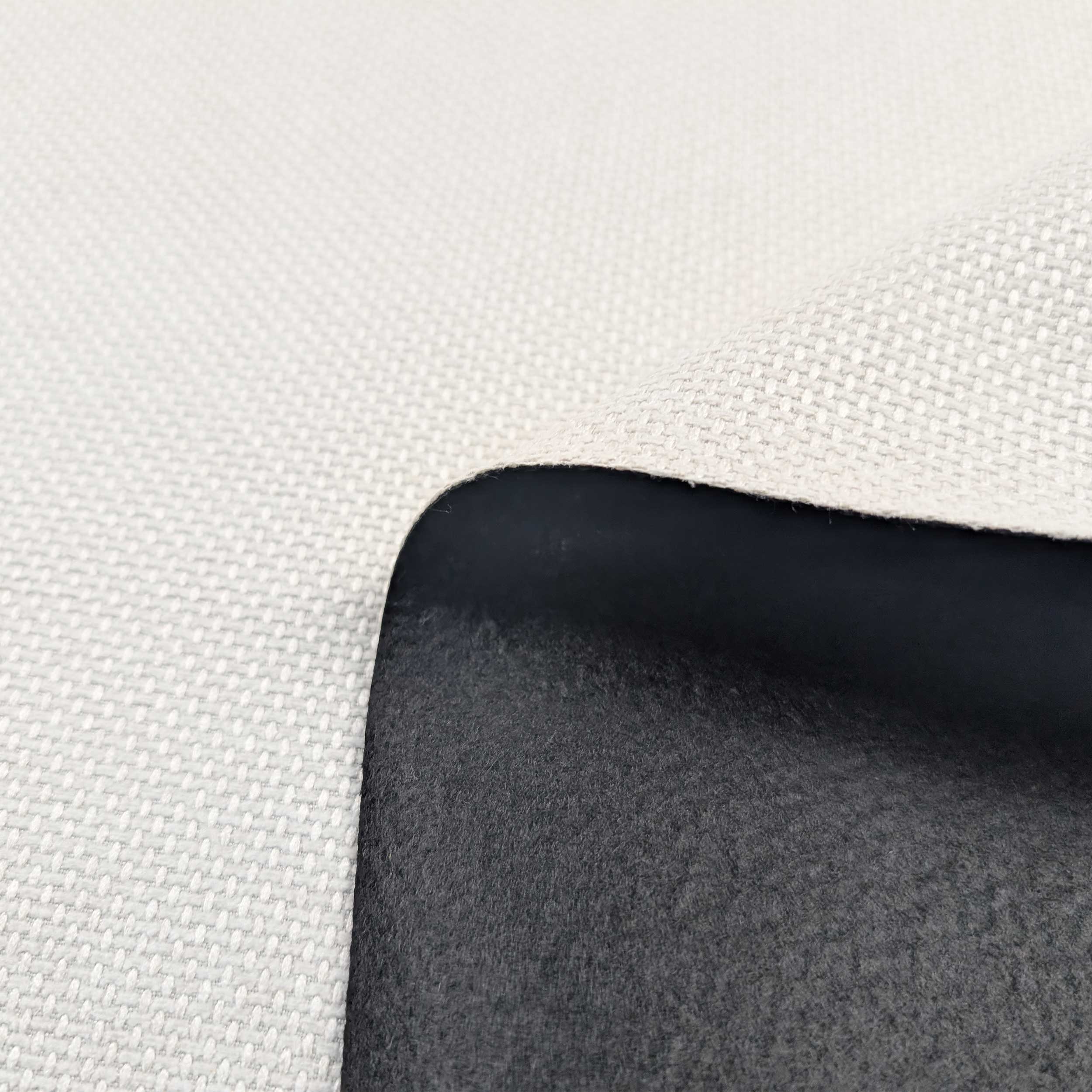 Melange Weave Fabric White Image