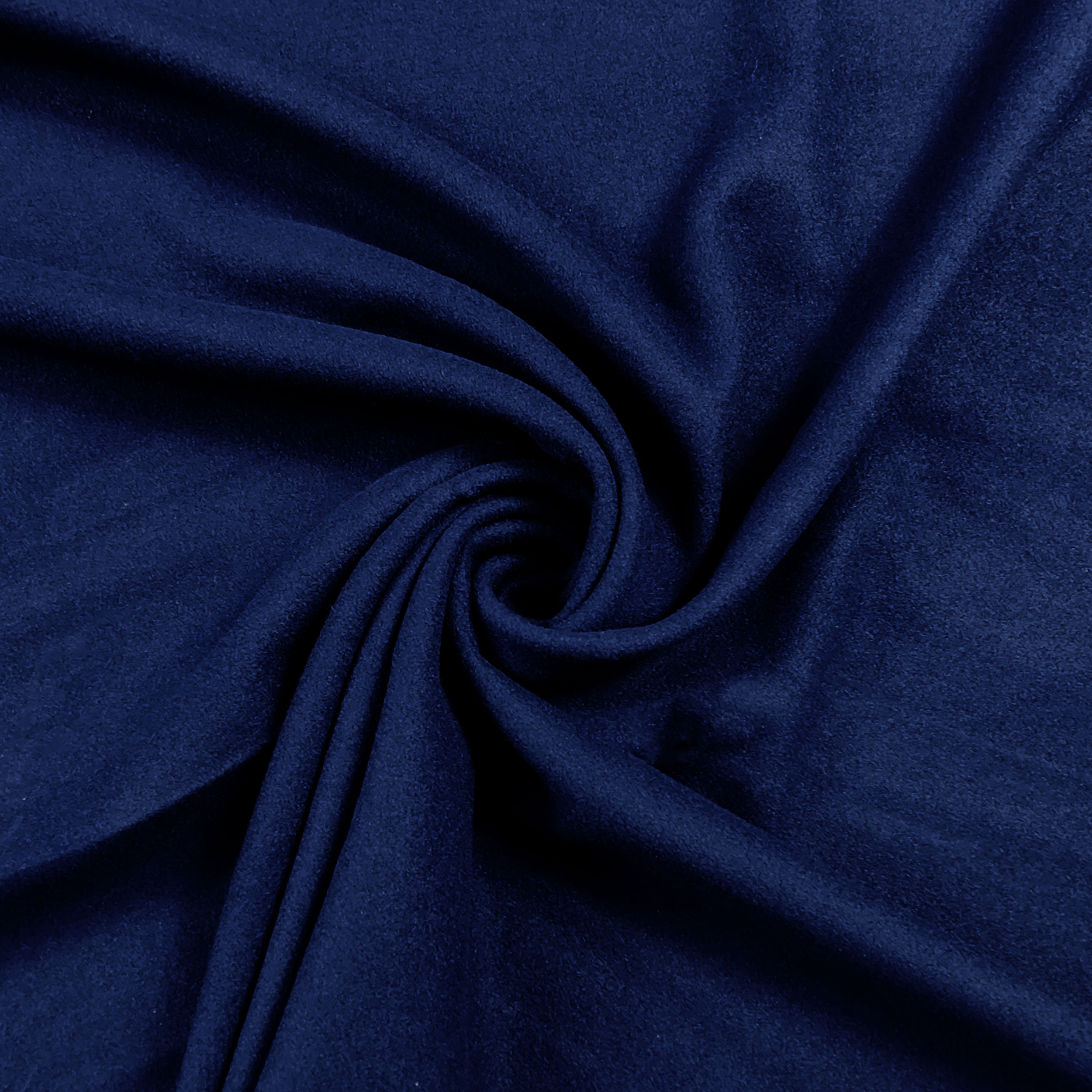 Hiver Manteau Stretch Bleu Plain