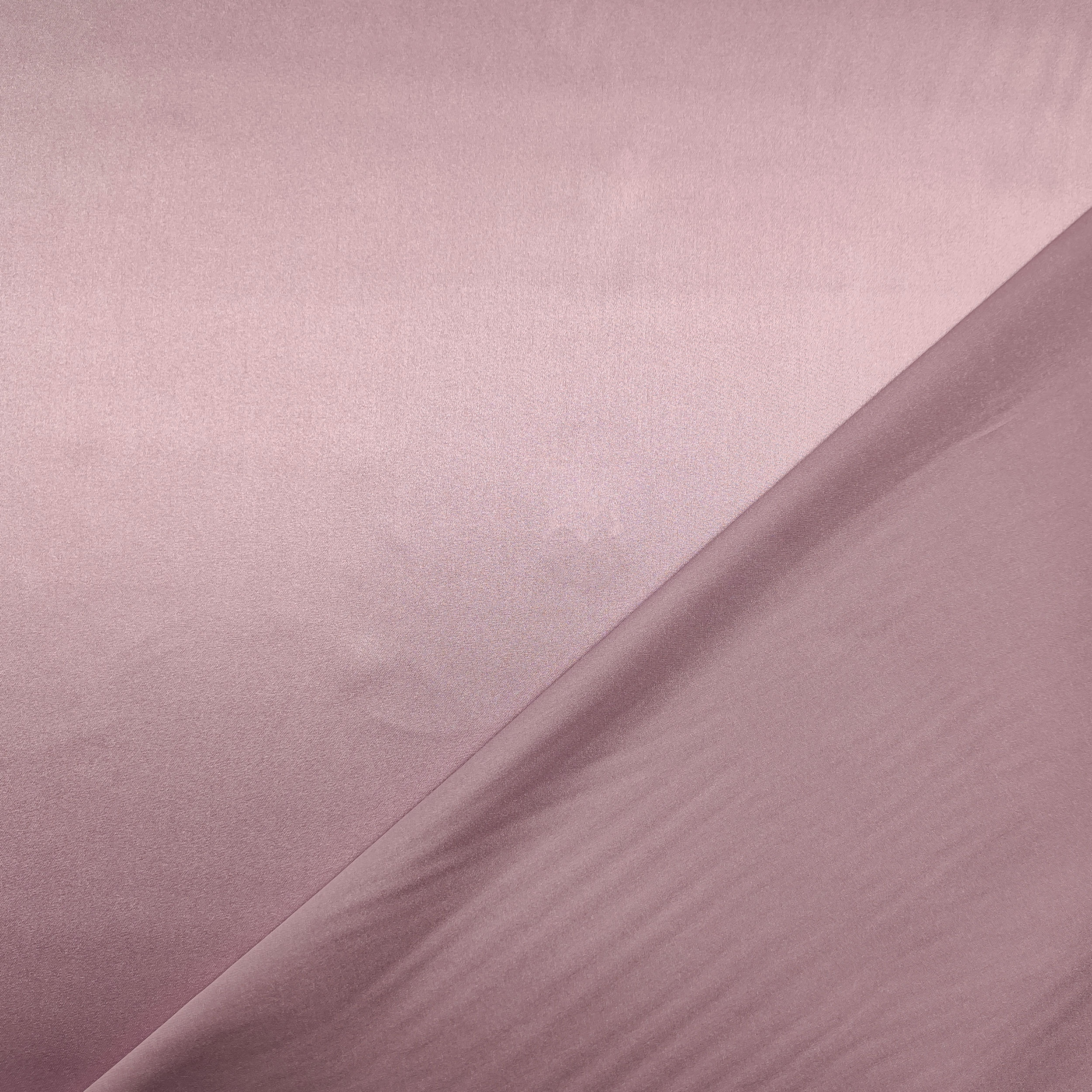 Antique Pink Stretch Silk Satin Fabric Image