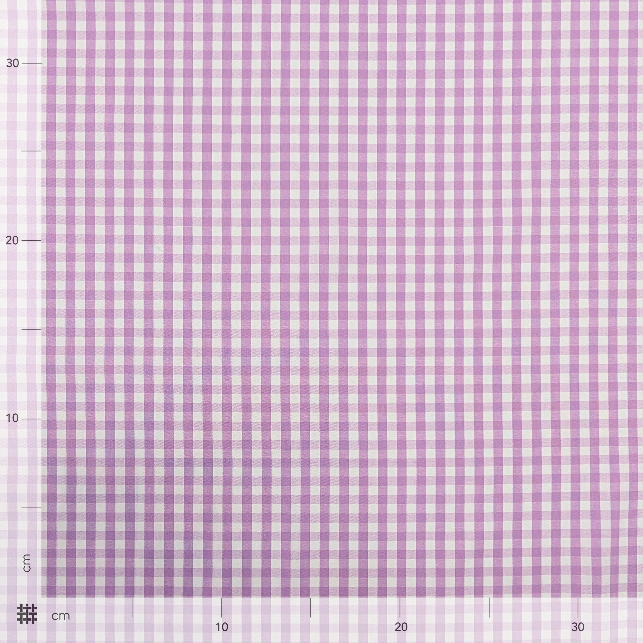 Cotton for Shirting Squares Lilac Image