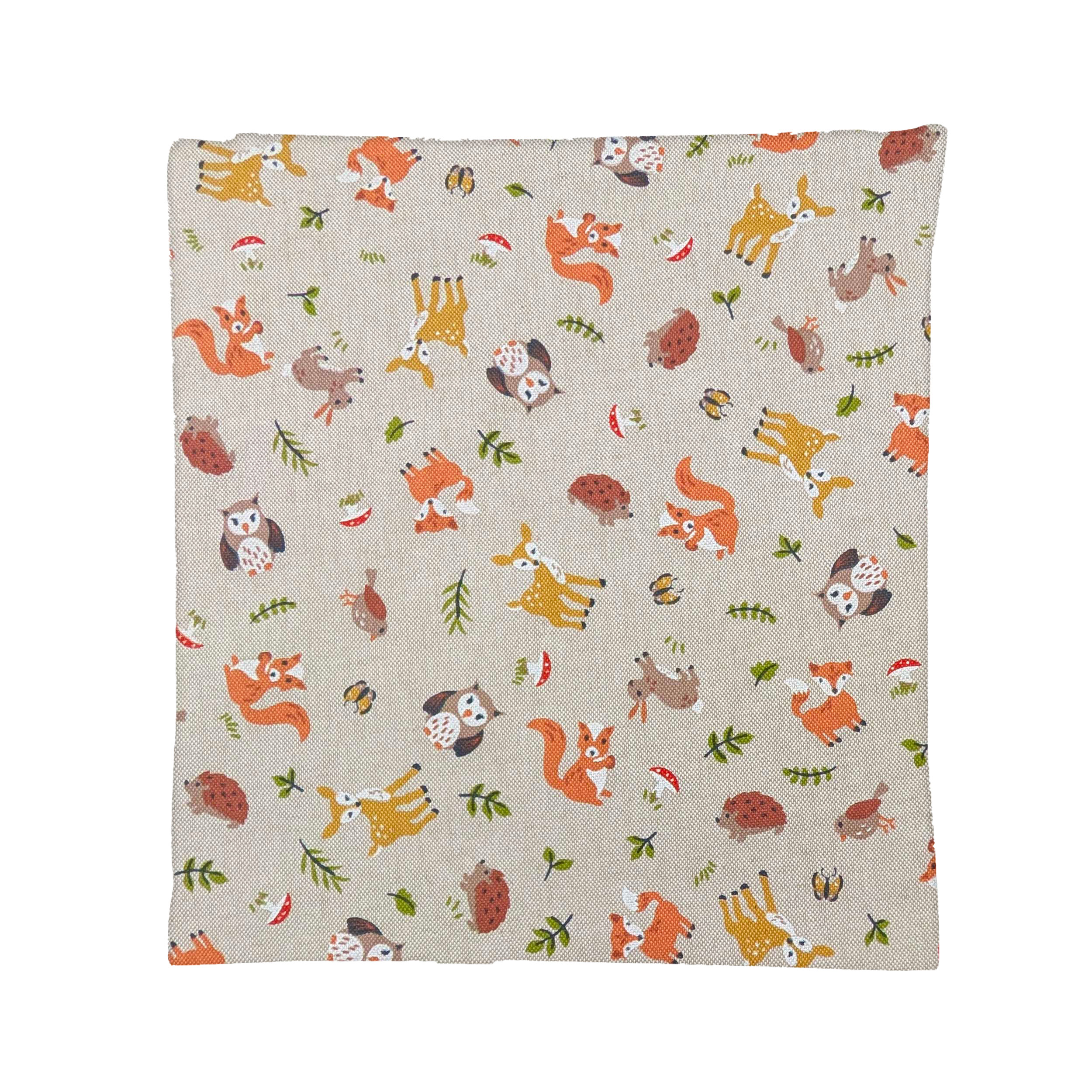 Happy Animals in the Woods Cushion Pillowcase Image