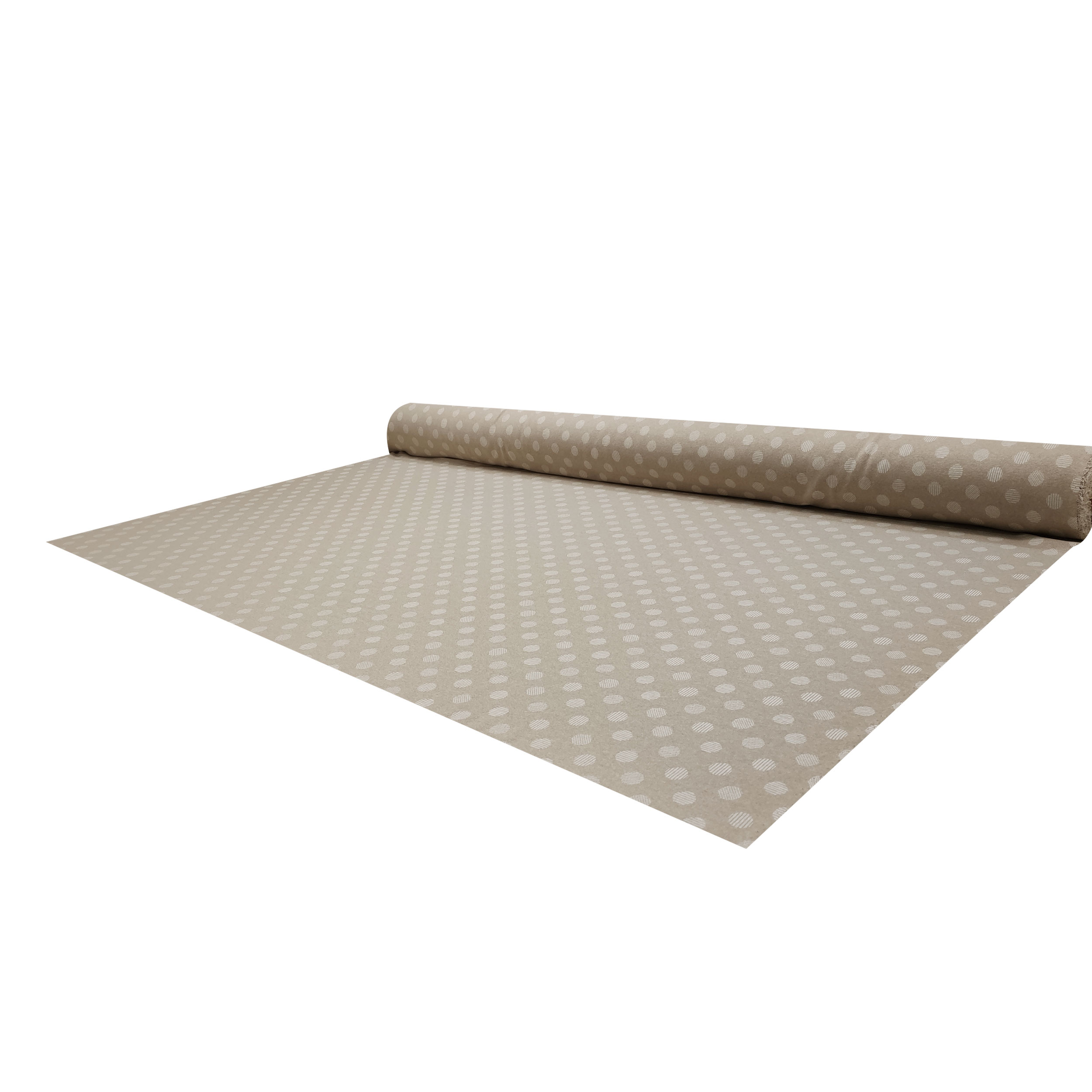 Punto Milano Abstrakte Polka Dots Hintergrund Beige