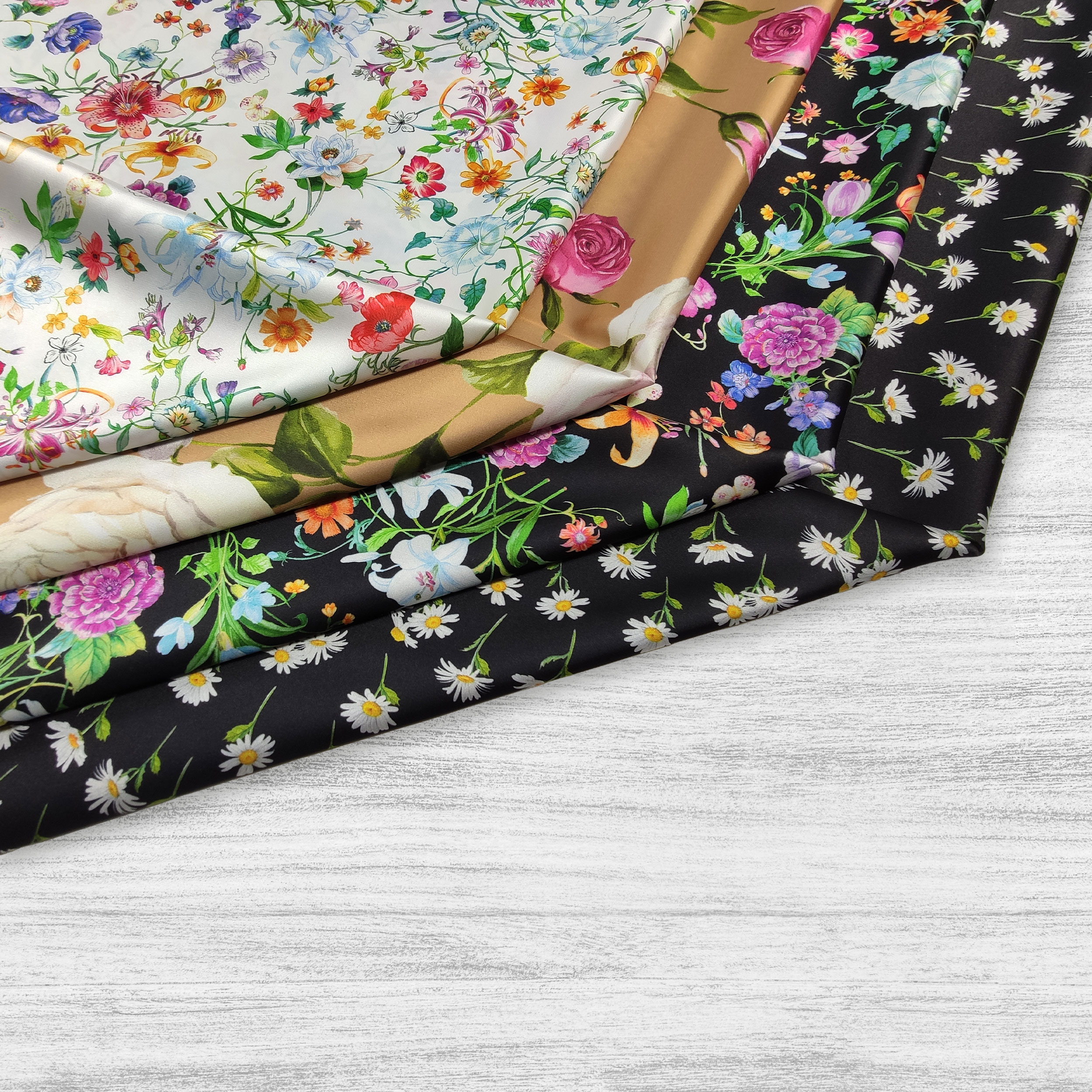 Ensemble élastiqué Rasetto Fashion Black Daisies