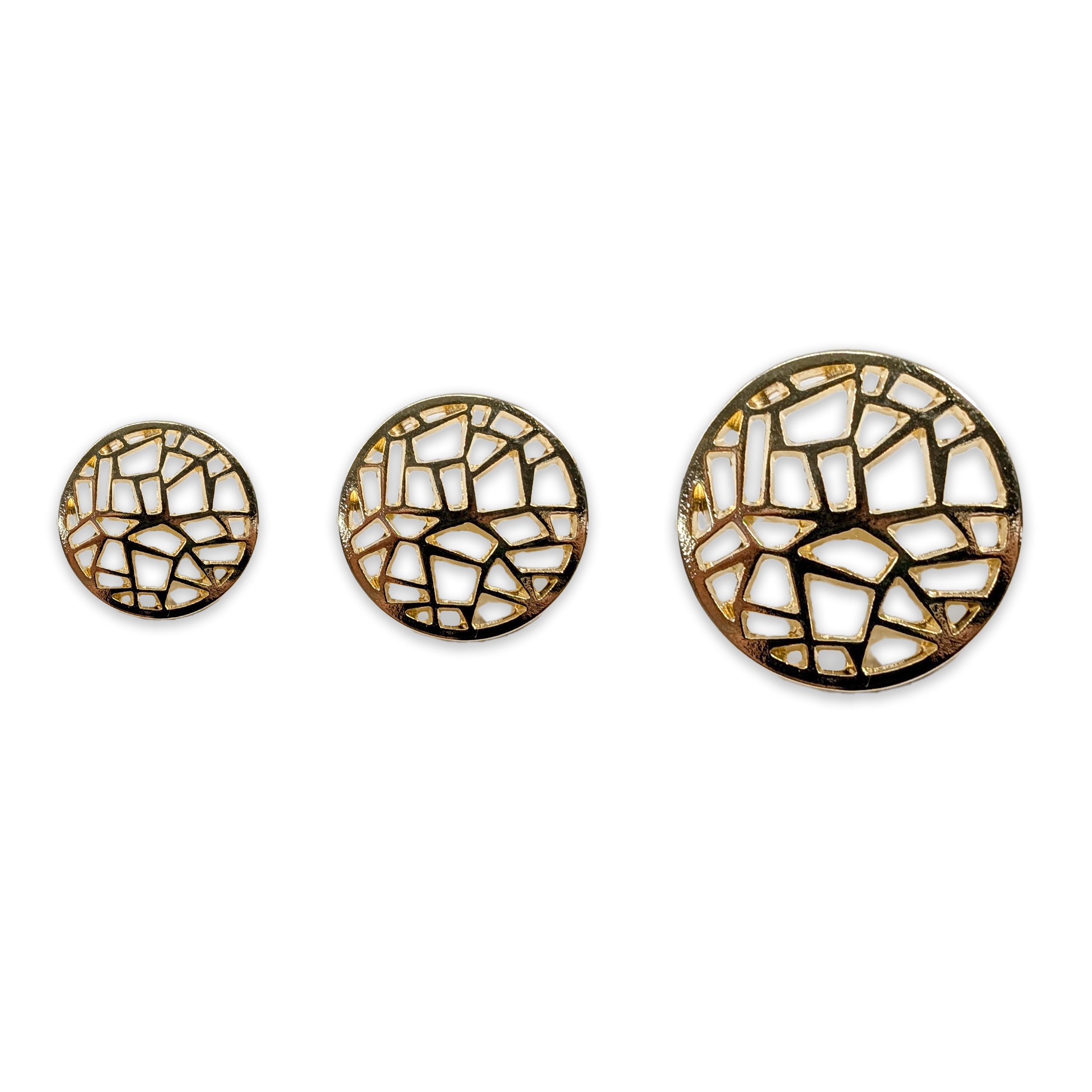 Gold Fashion Button Image