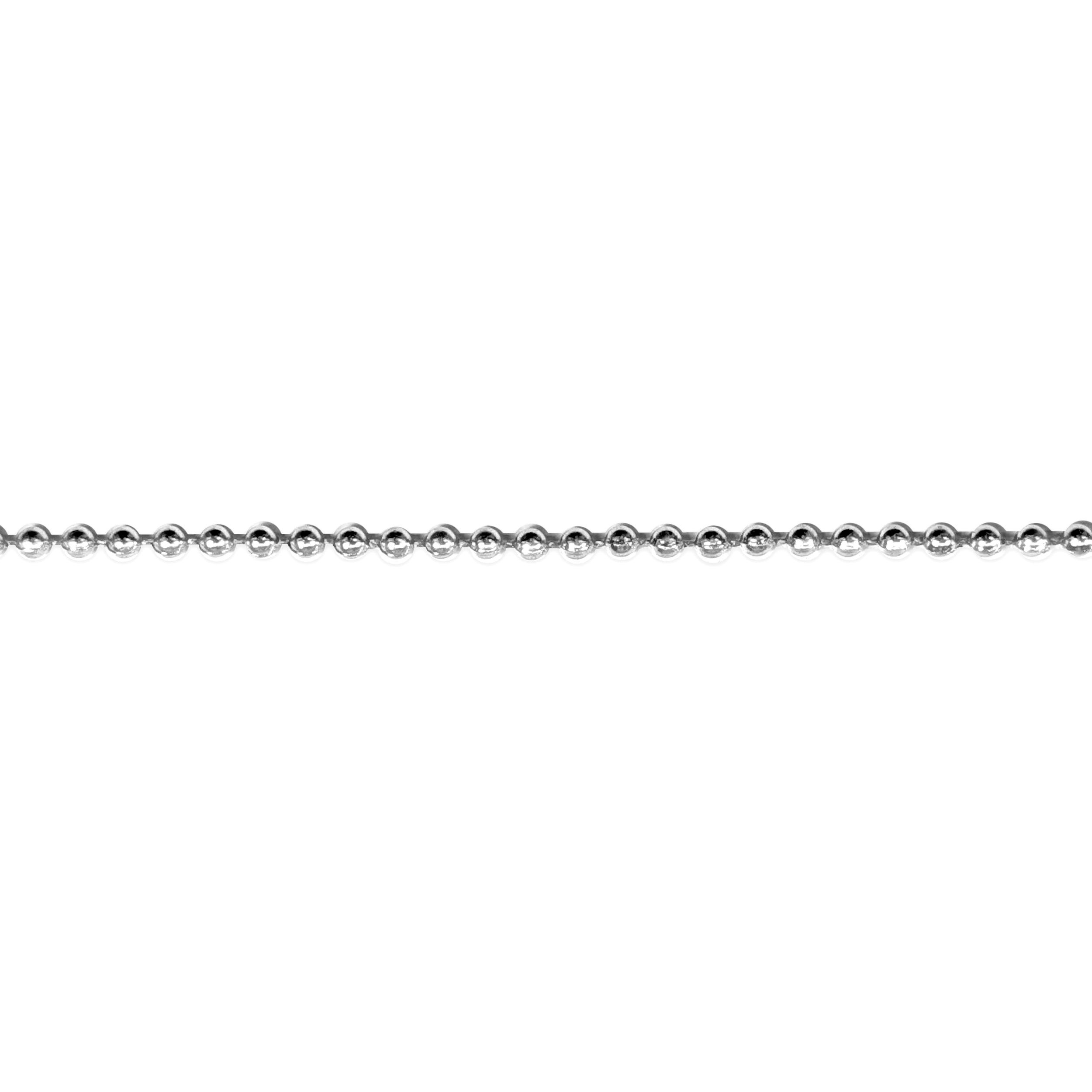 String of Decorative Pearls Silver Image