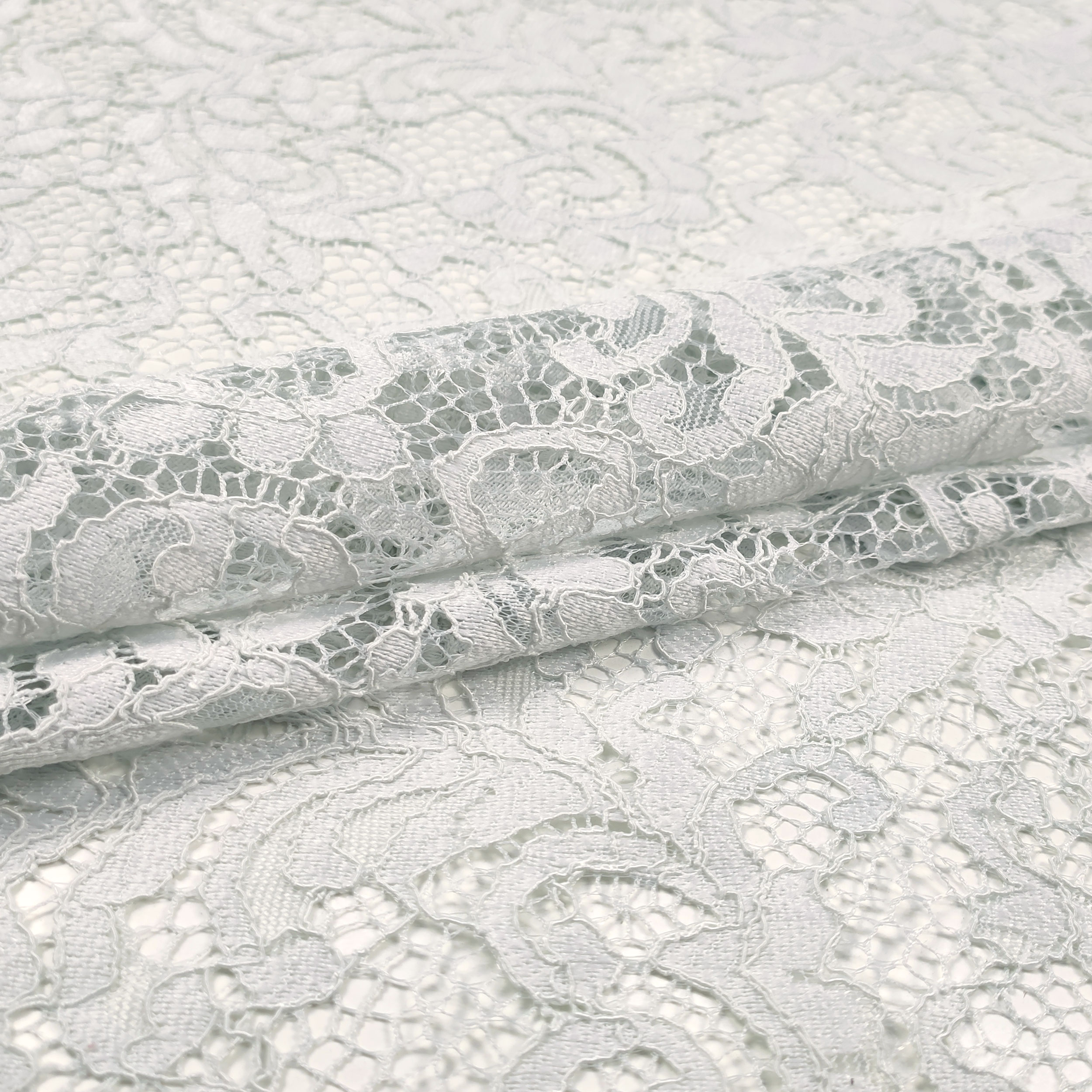 Unicolour Lace Fabric Image