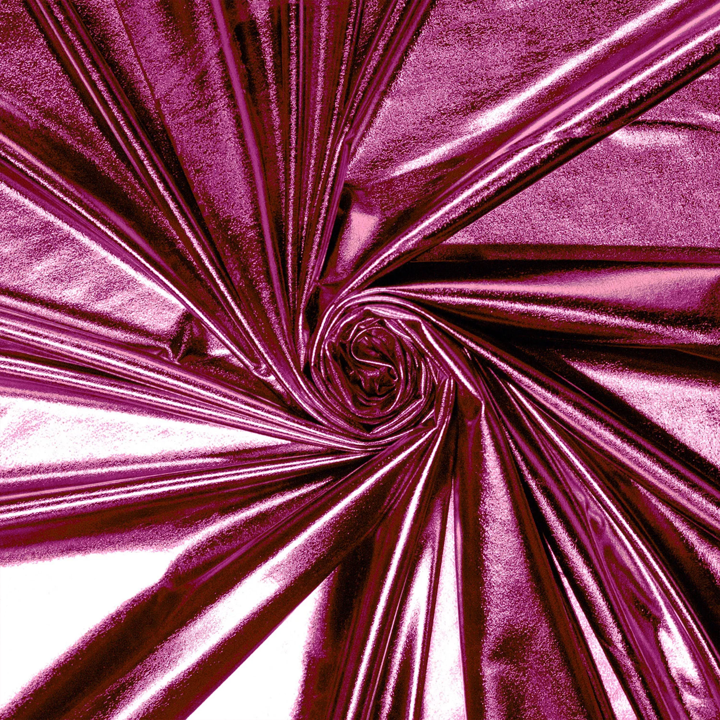 Dressmaking Metallic Foil Spandex  Image