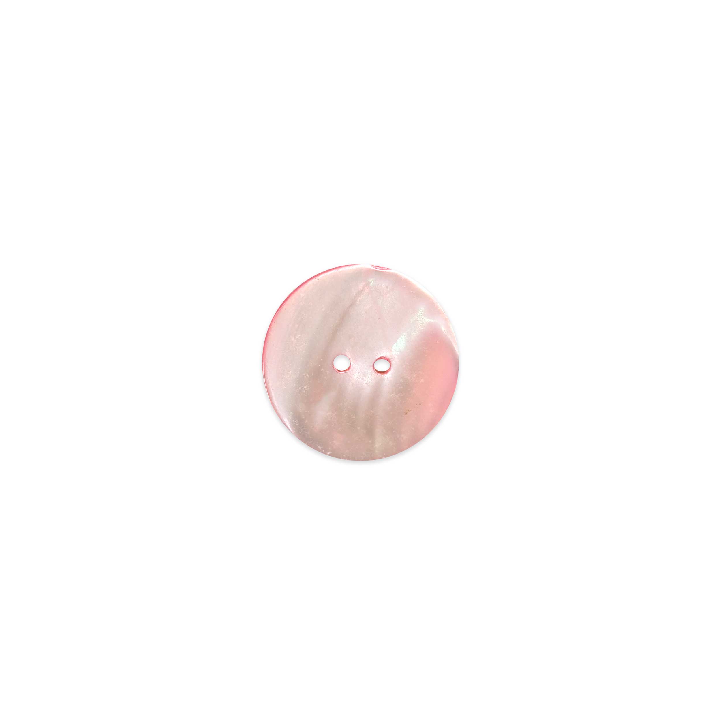 Mother-of-pearl button 2 holes Pink Lin 40 Image