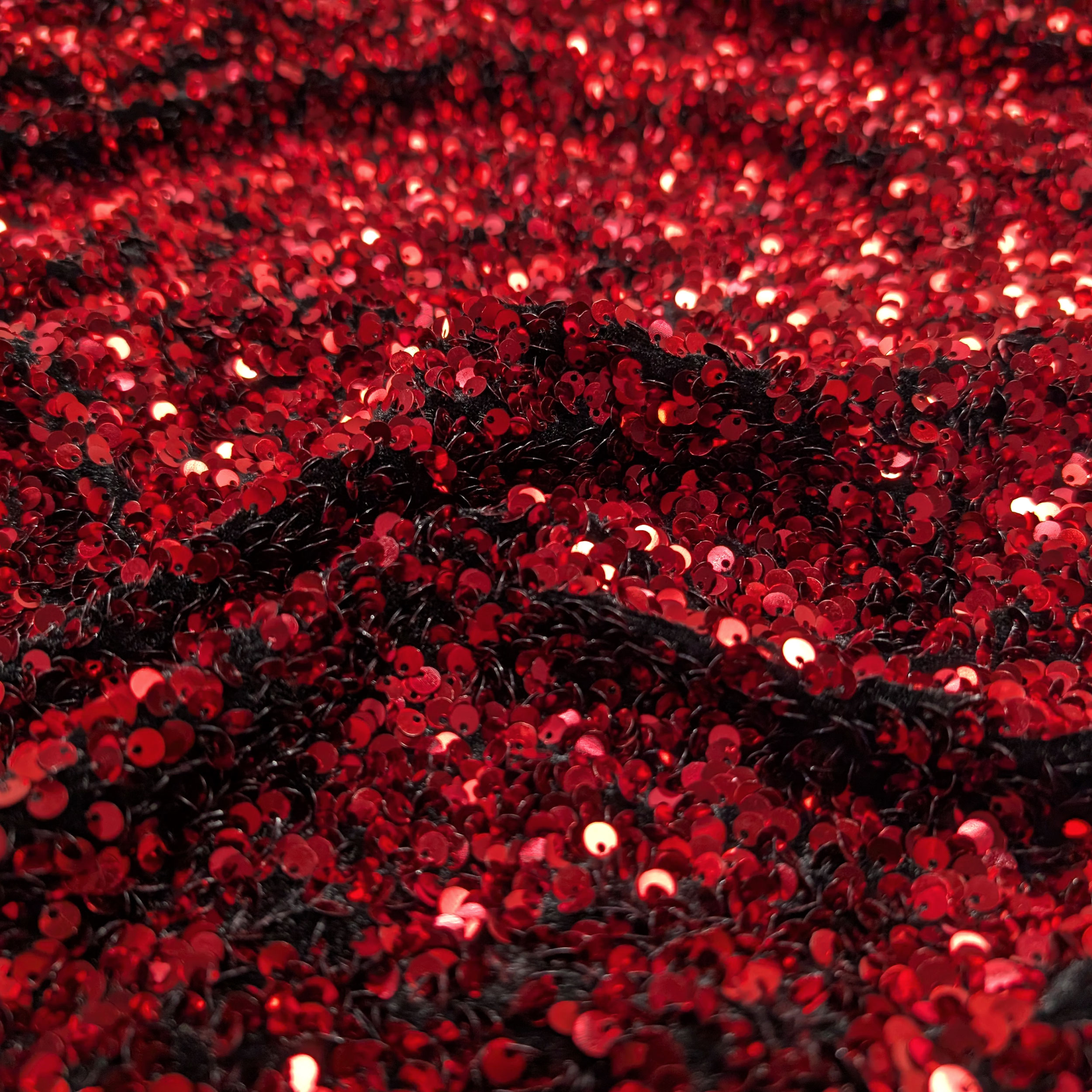 Dressmaking Sequins on Velvet Image