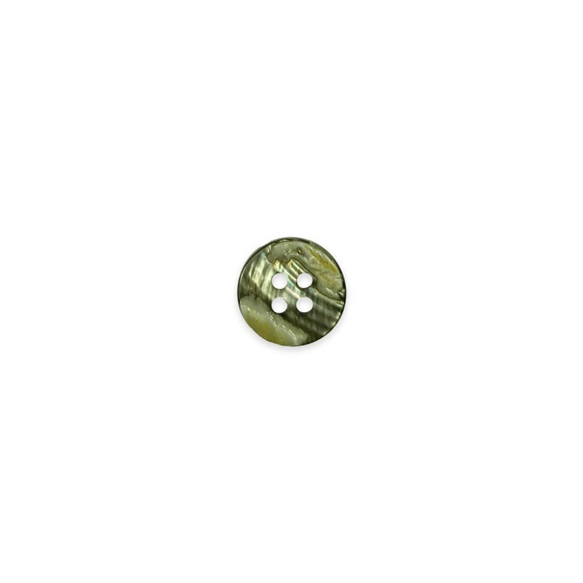 Mother-of-pearl button 4 holes Military Image