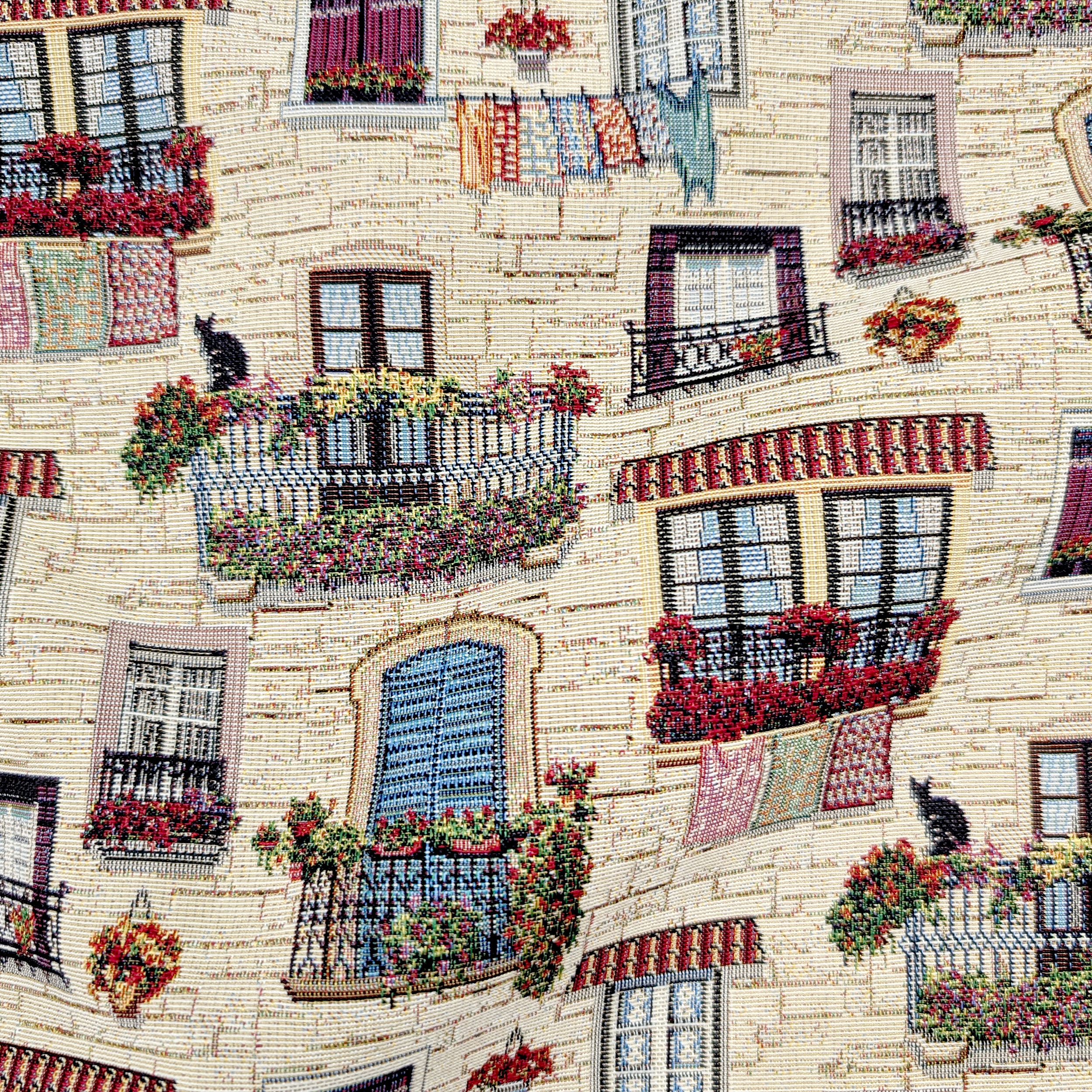 Gobelin Fabric Cut-out, ‘Fantasia Parisienne’ design, 100x140 cm Image