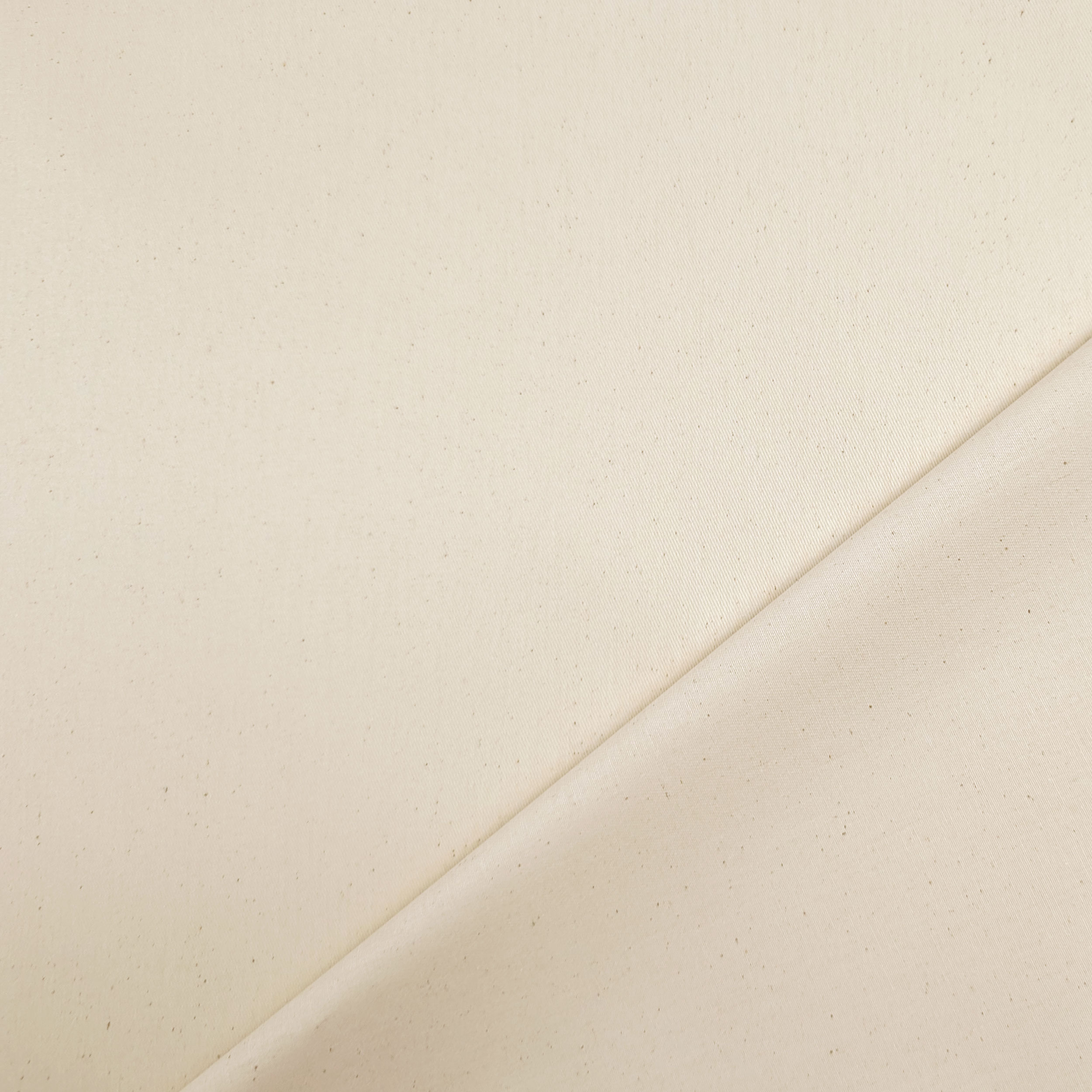 Enduite Stain Resistant Tablecloth Fabric Ecru Image
