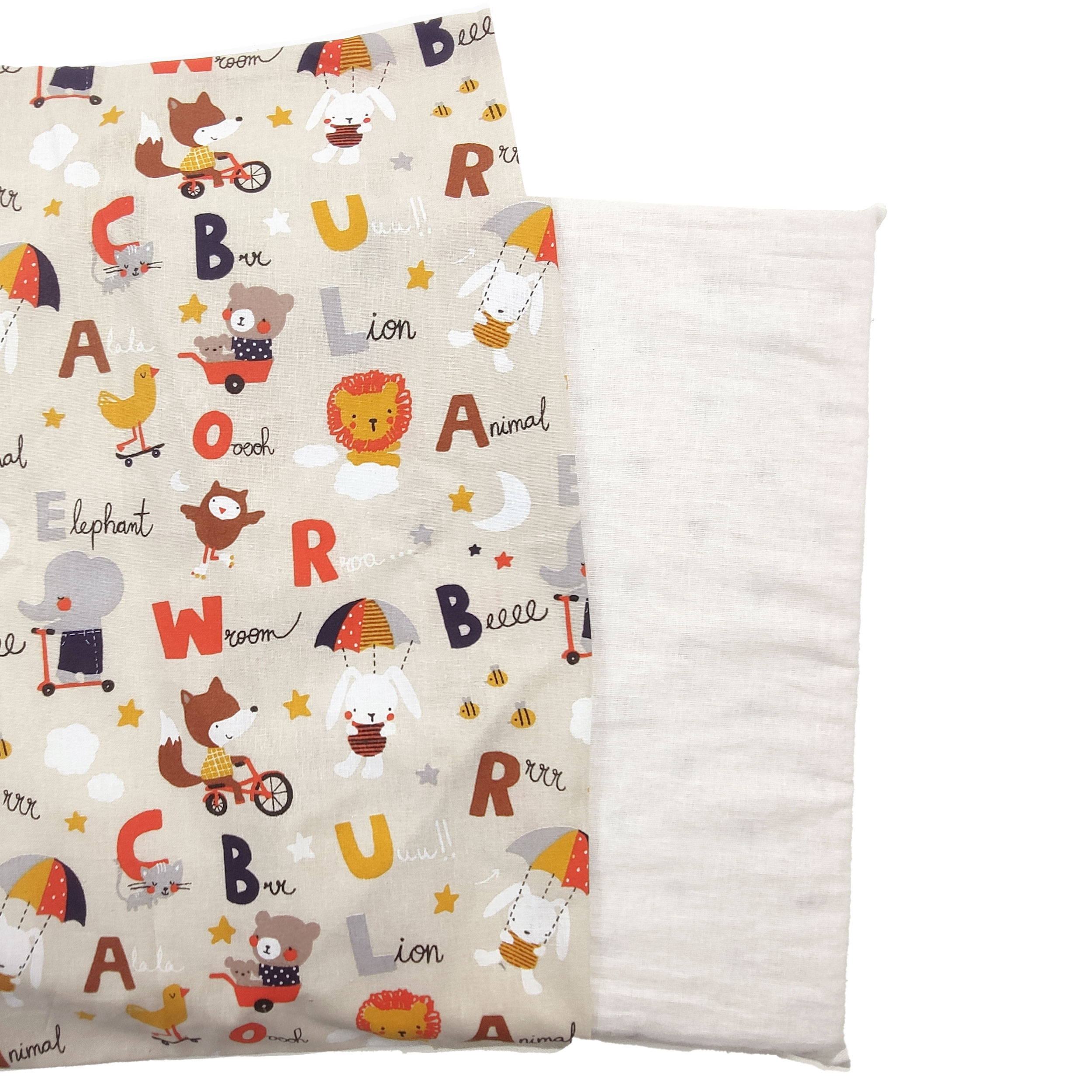 Animal and Letter Pillowcase