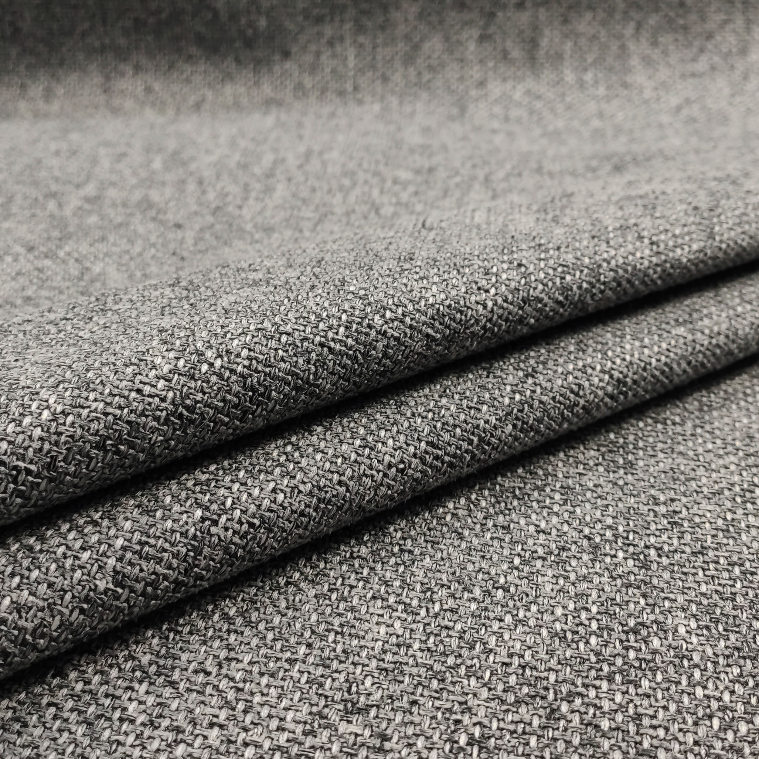 Tissu de trame mélangé gris Image