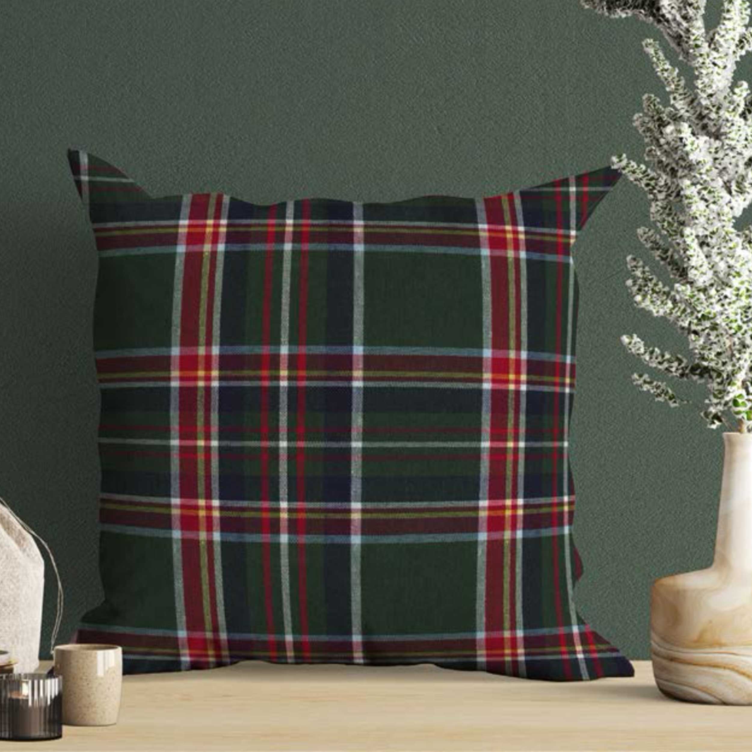 Tartan Furniture Small Green Image