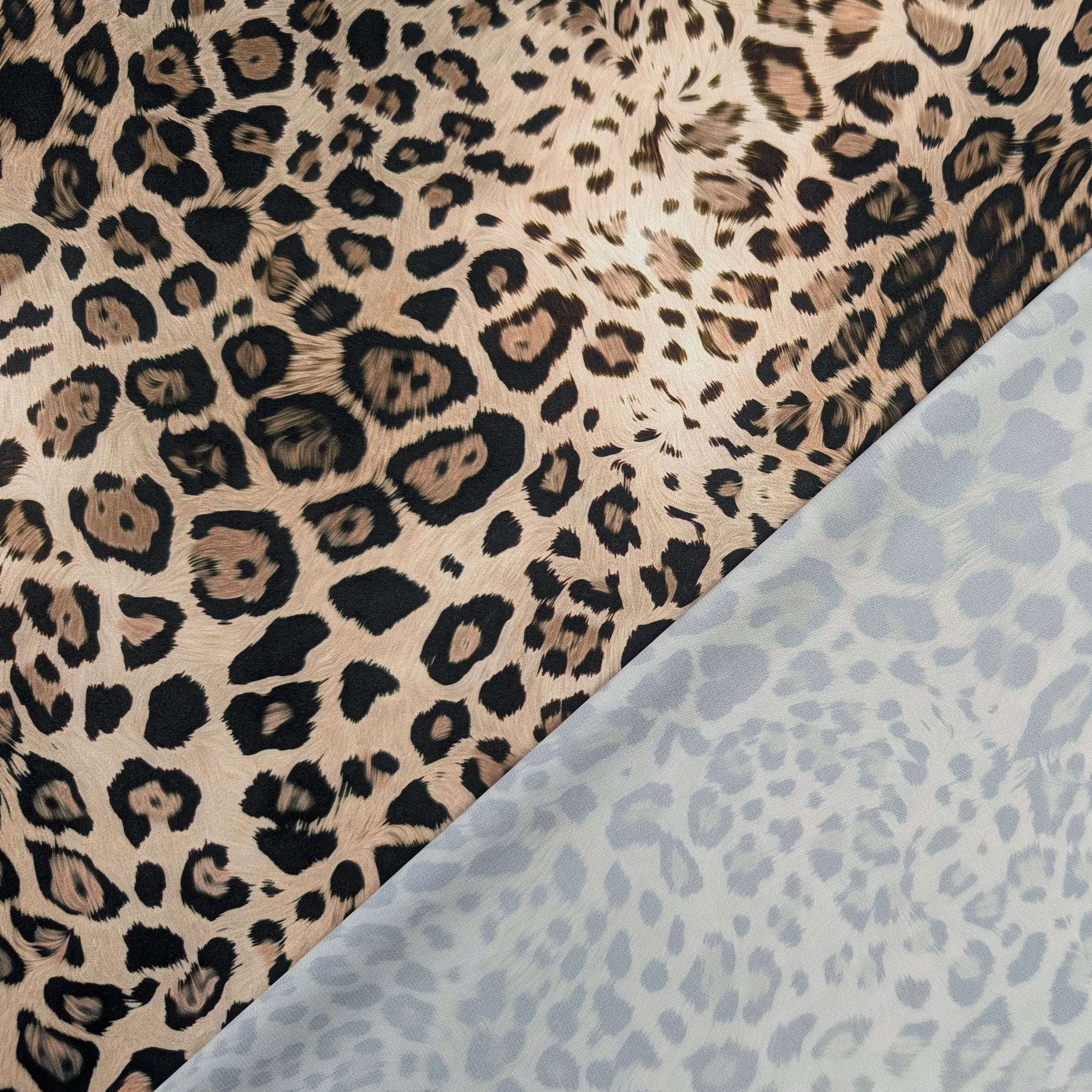 High Fashion Leopard Satin Image