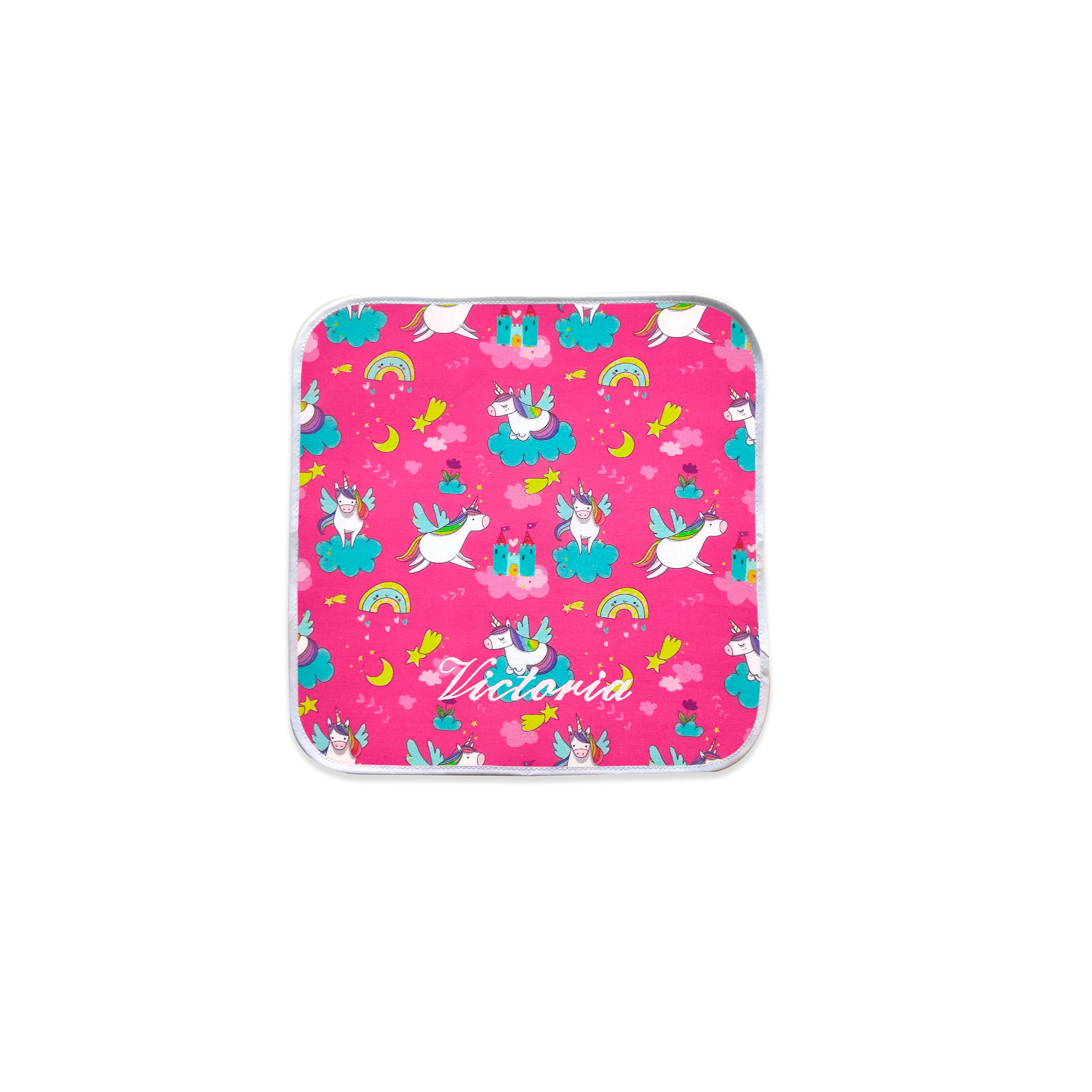 Serviette Licornes et châteaux - Panini Fabrics