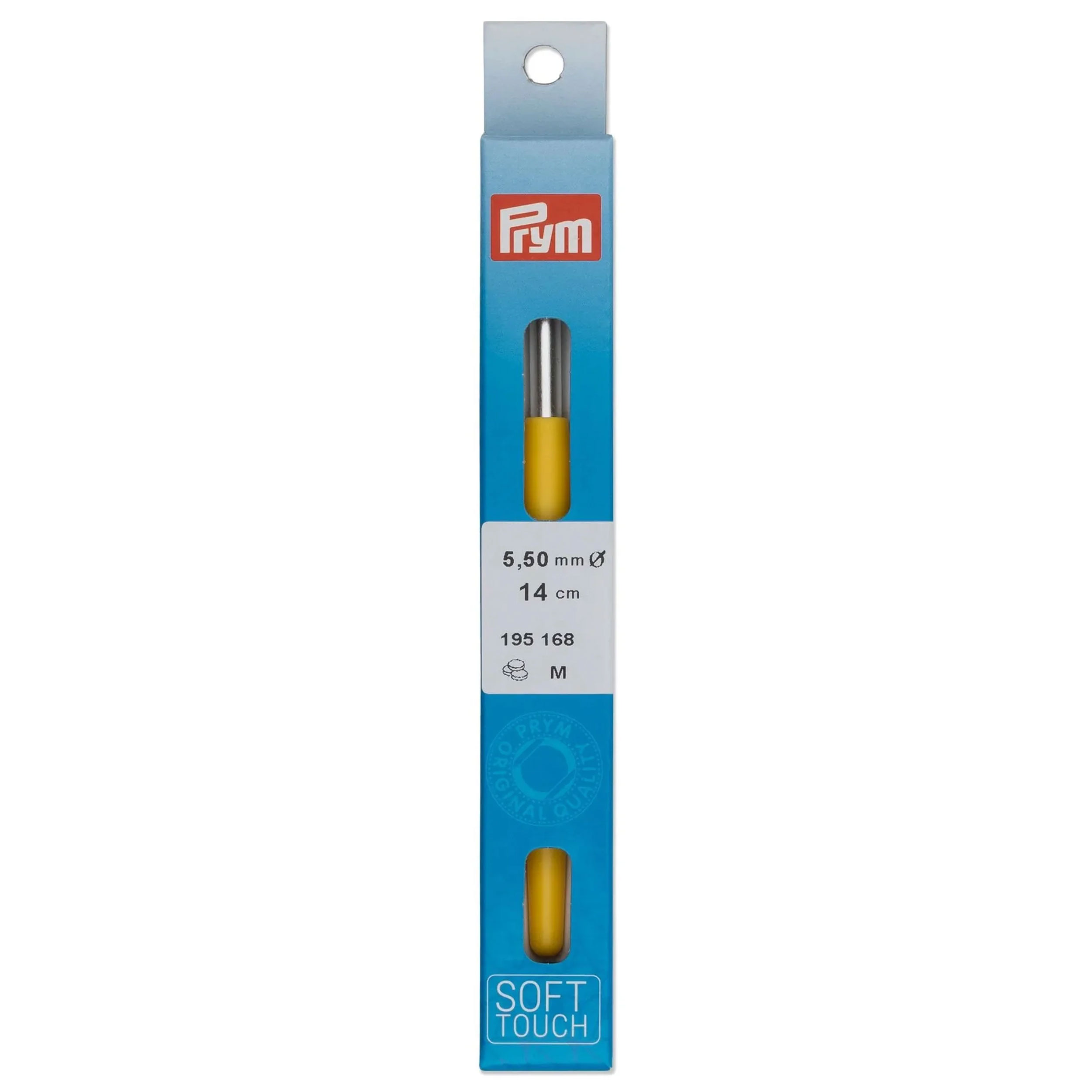 Prym Yellow Wool Crochet Hook Ø 5.5 mm