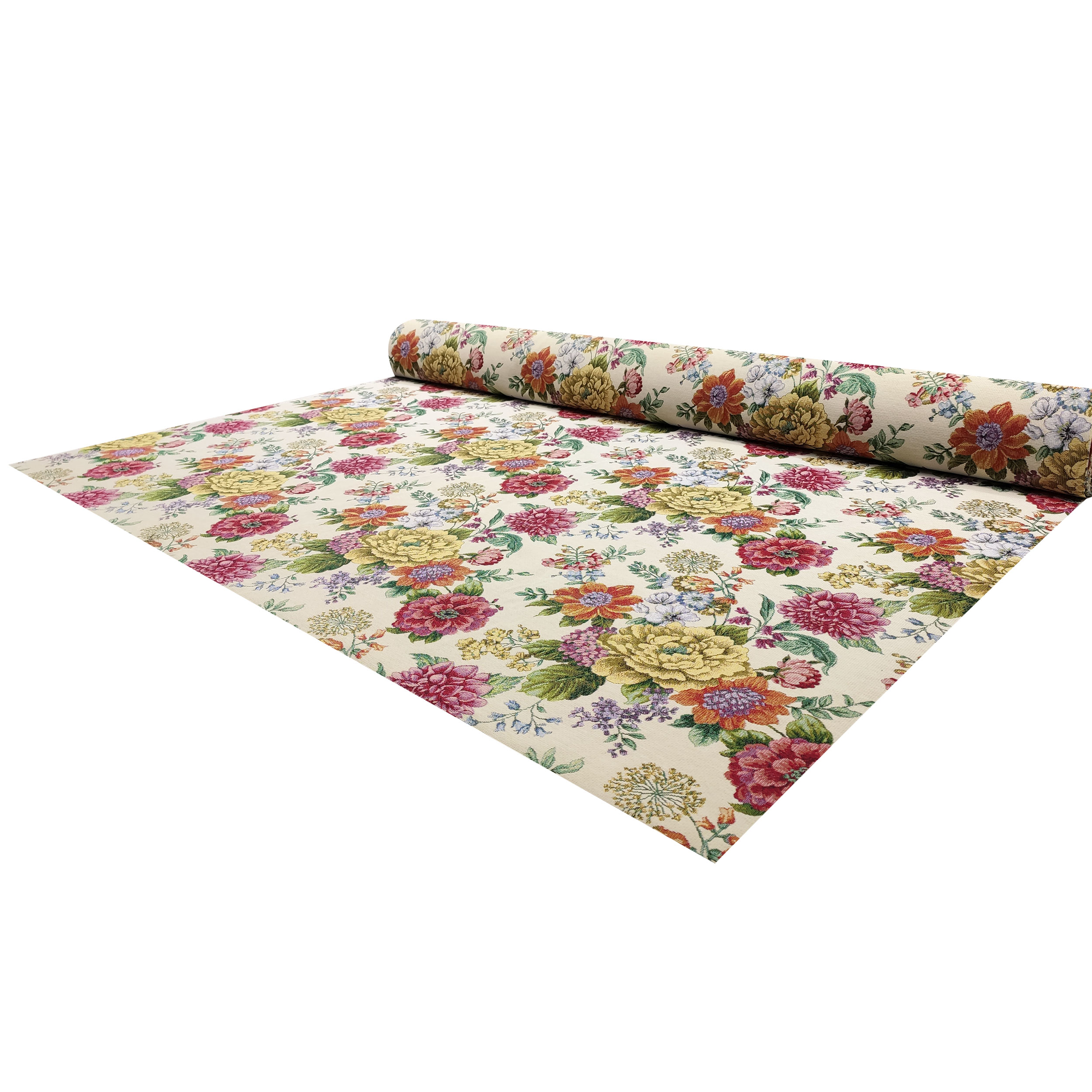 Fond beige matelassé Gobelin Jacquard