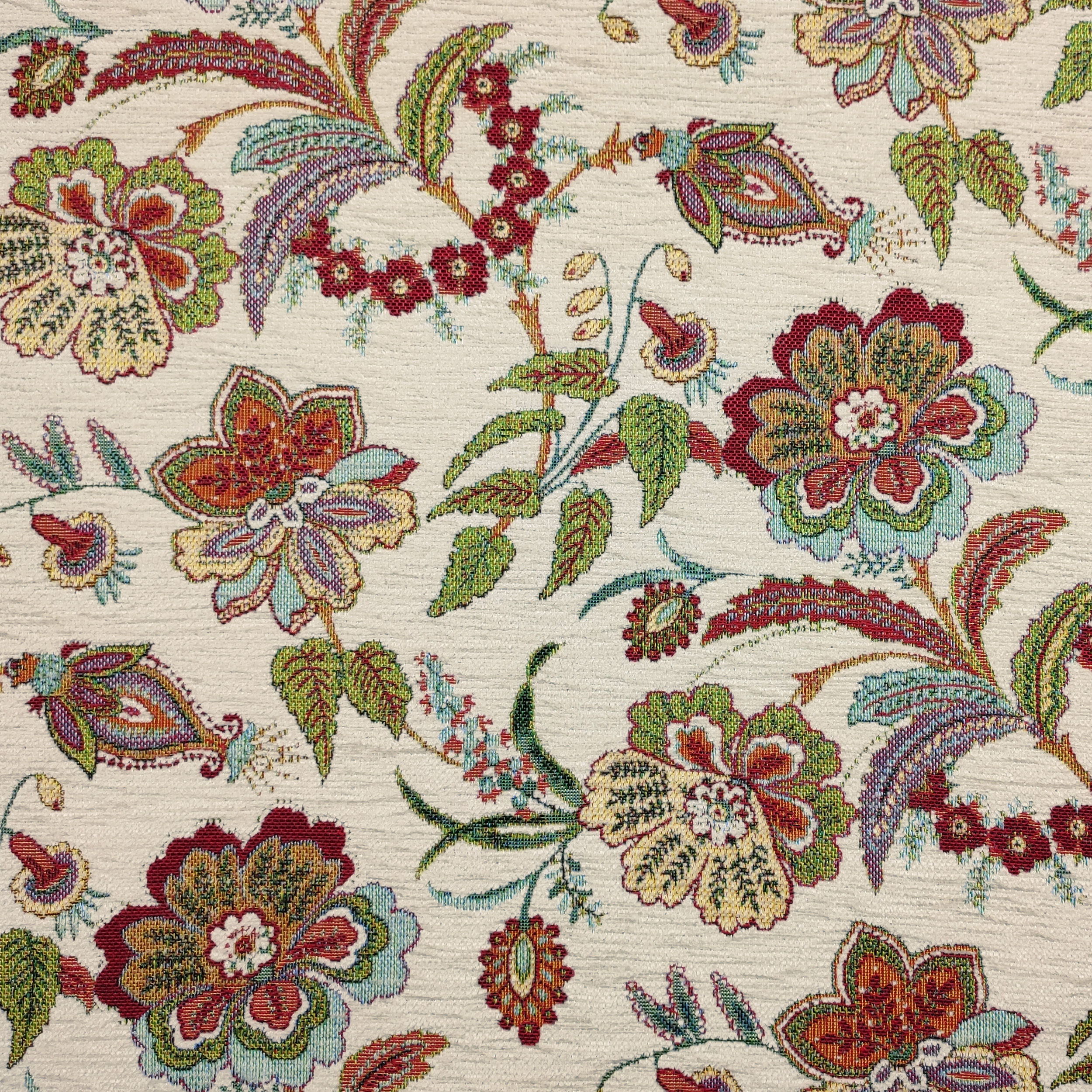 Tissu Jacquard Floral Fantasy