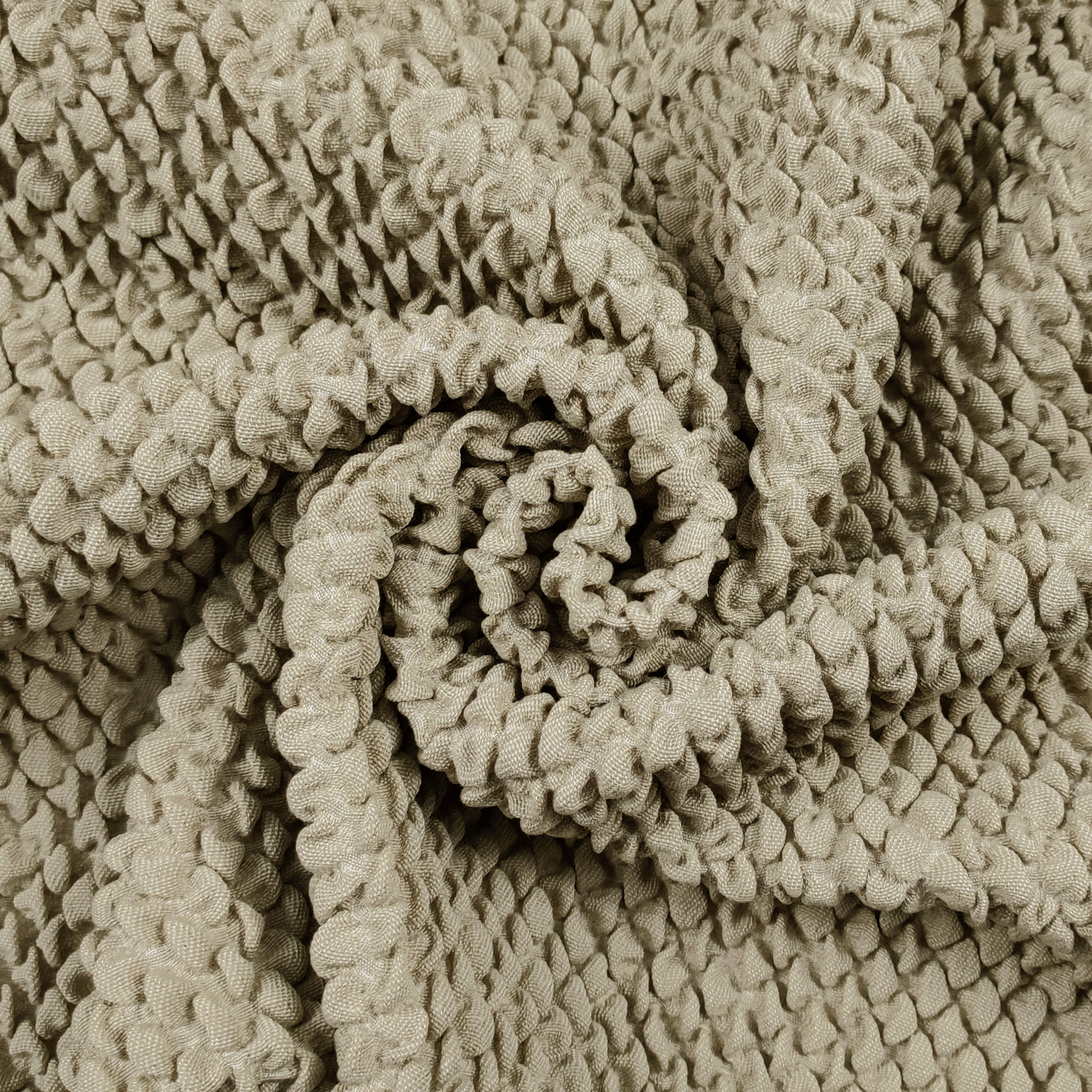 Embossed Bielastic Slipcover Fabric Large Rope Image