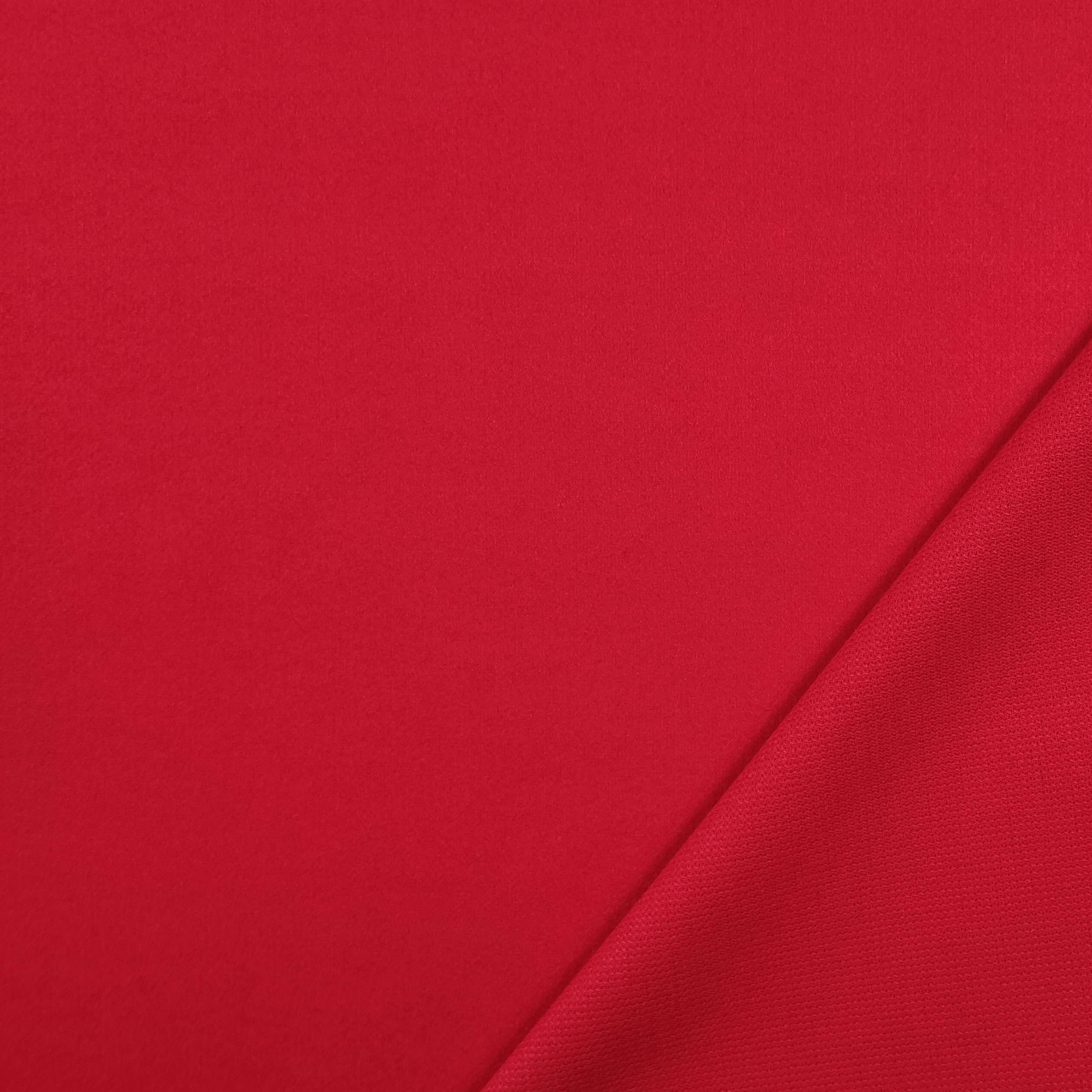 Manteau d'hiver en laine mélangée rouge Image