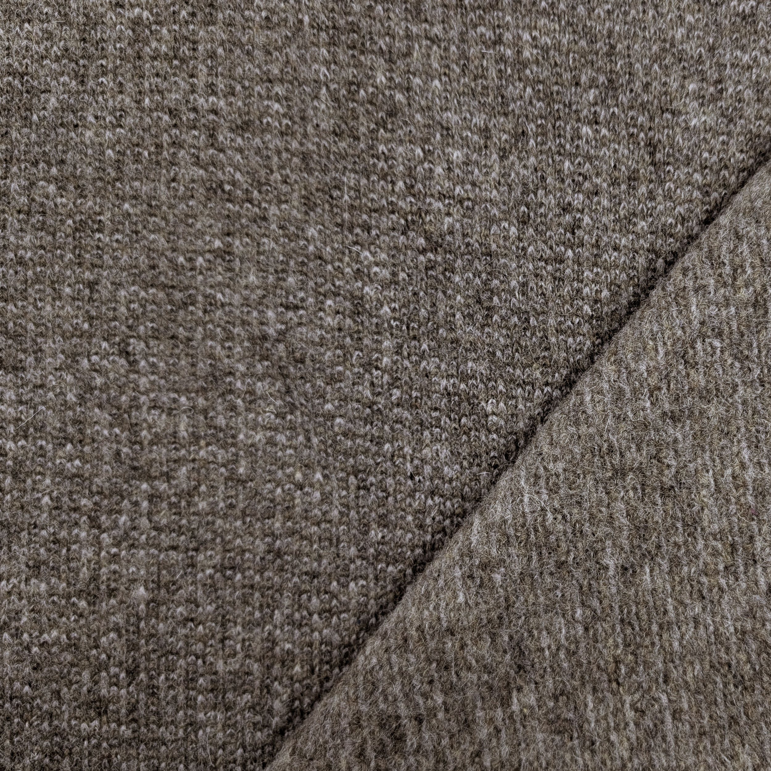 Melange Grey Mixed Wool Cloth Image