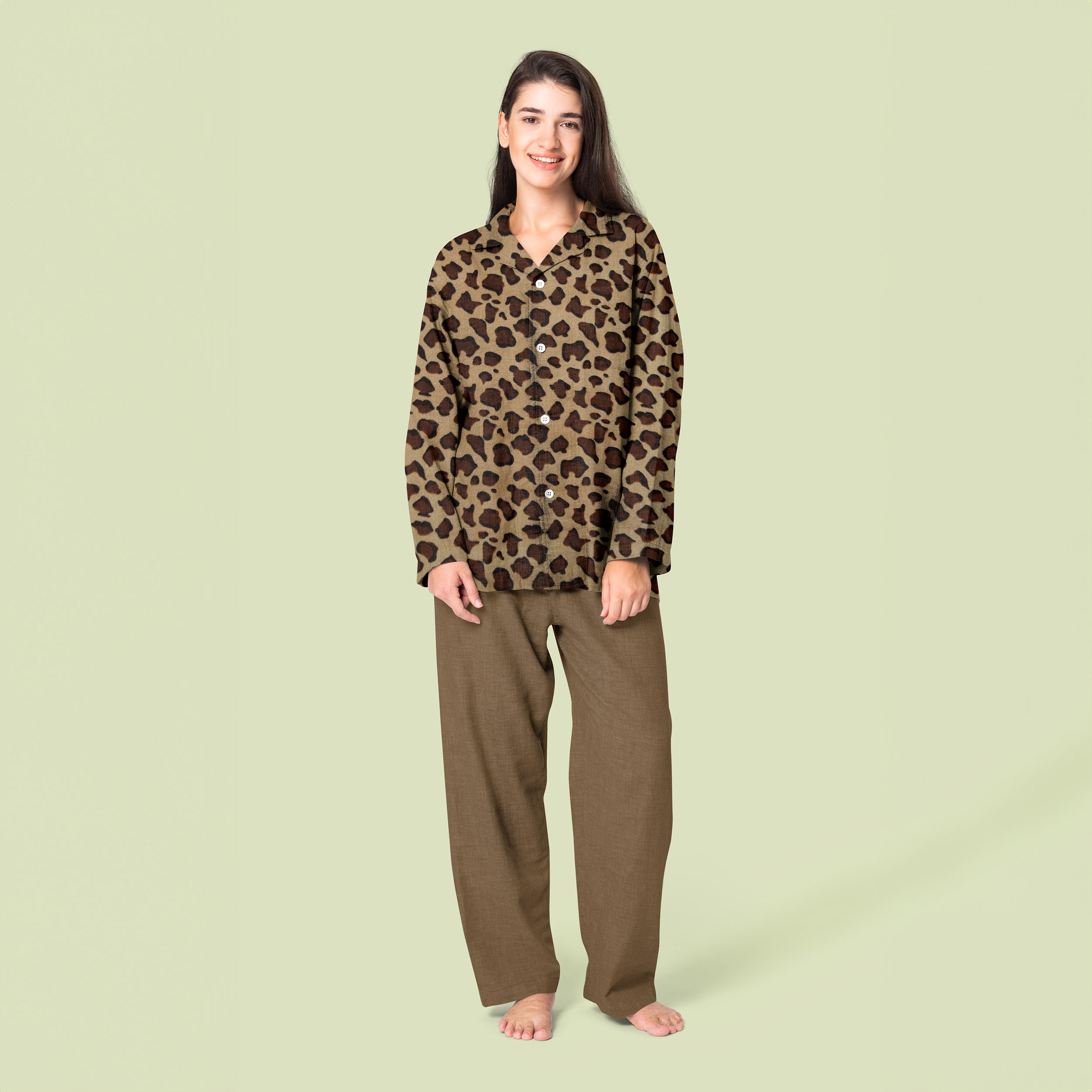 Polar Fleece - Leopard Print 