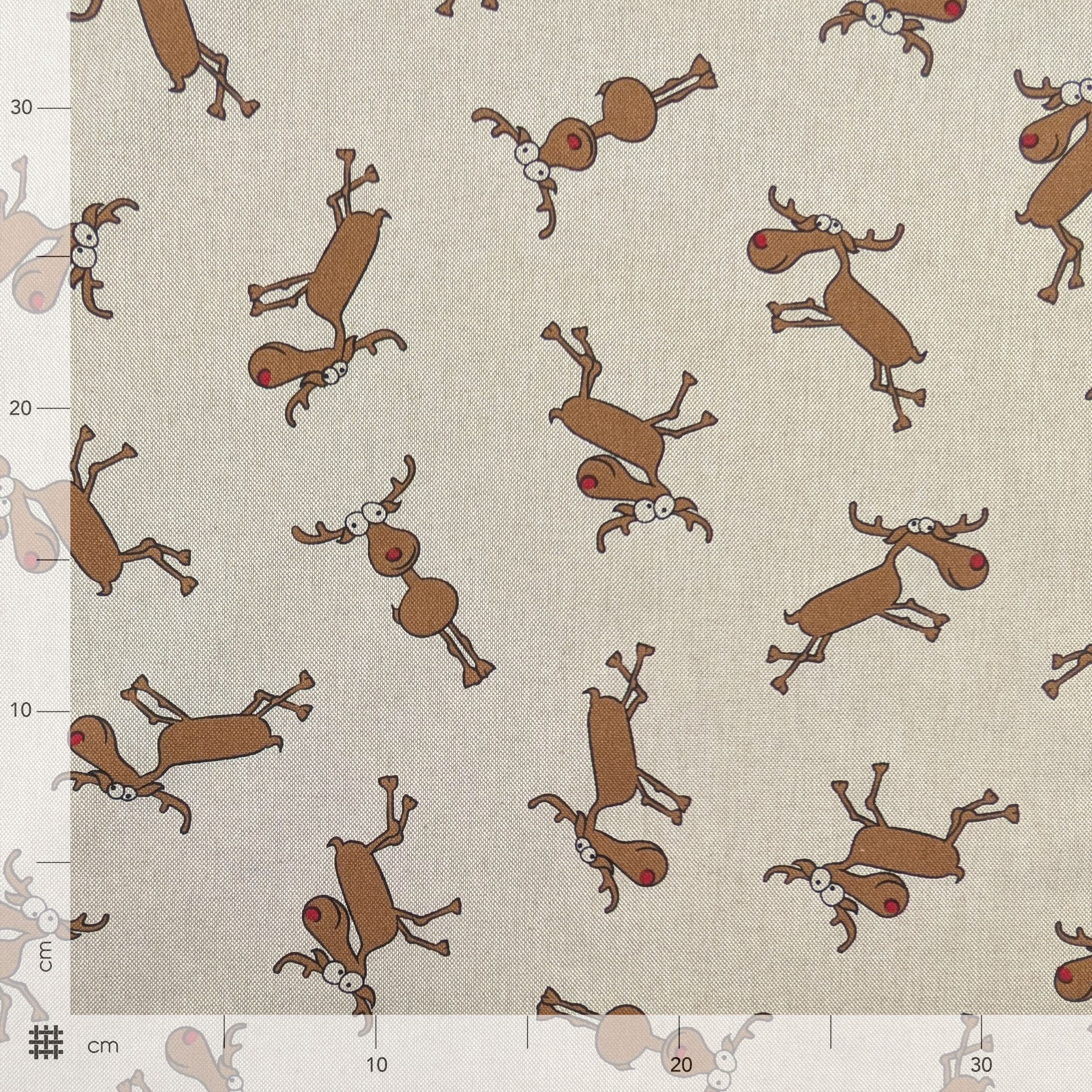 Panama fabric Elks Image