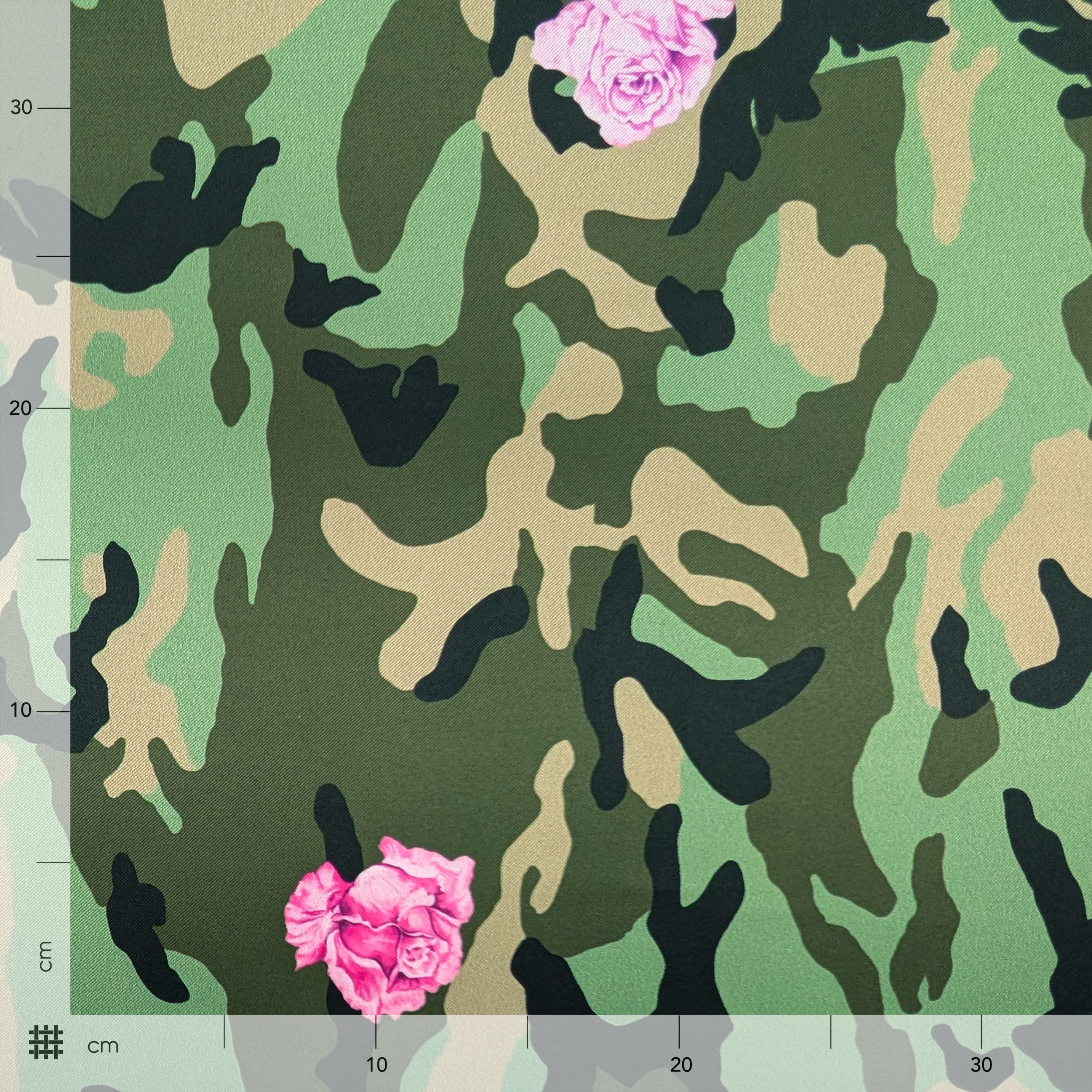 Duchesse Camouflage Fleurs Mode