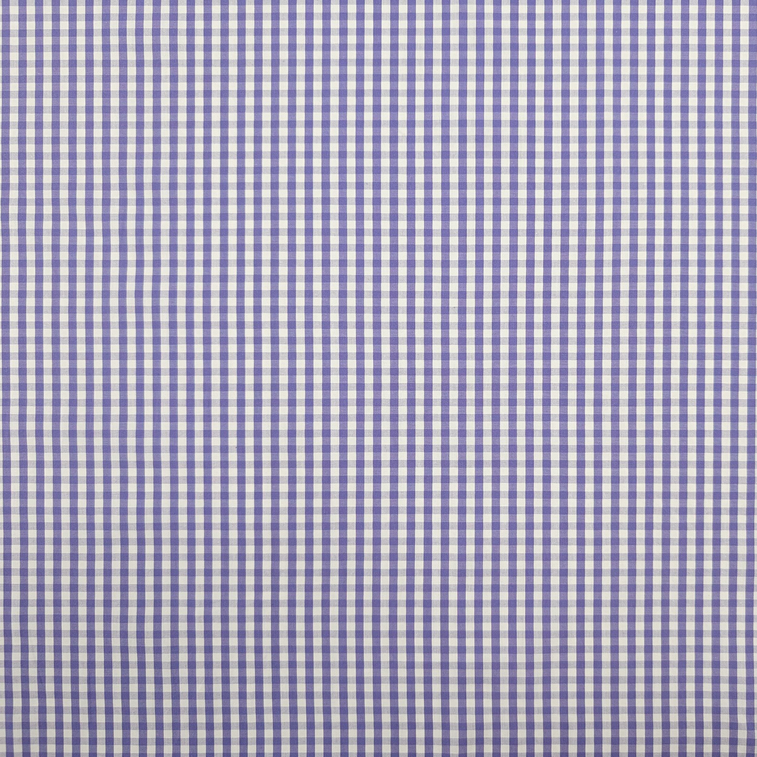 Quadrettino Shirting Cotton Lavender Image