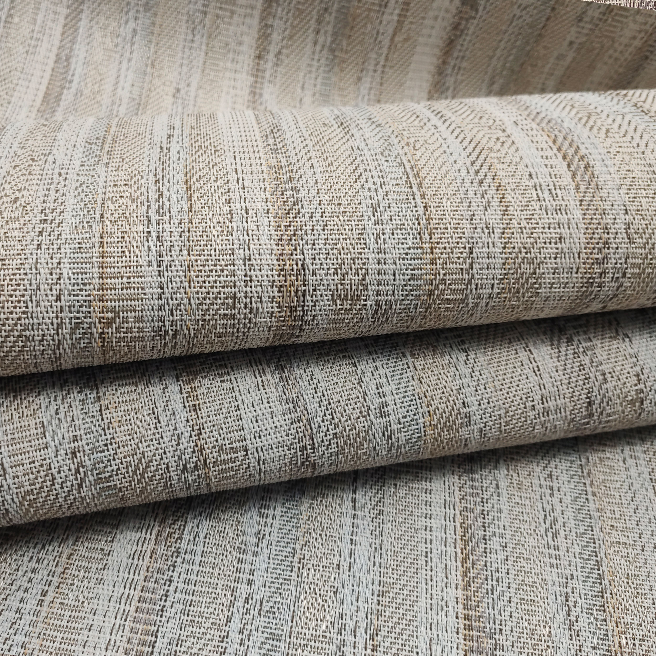 Alfombra de cocina a rayas Lurex beige