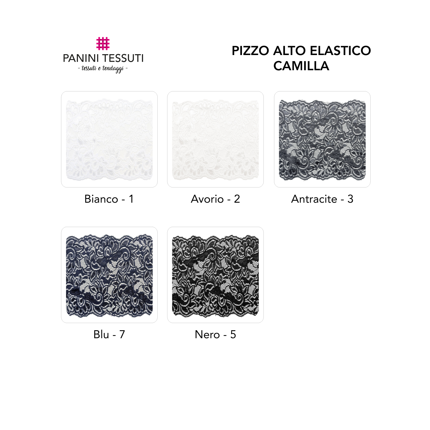 Camilla High Elastic Lace Image