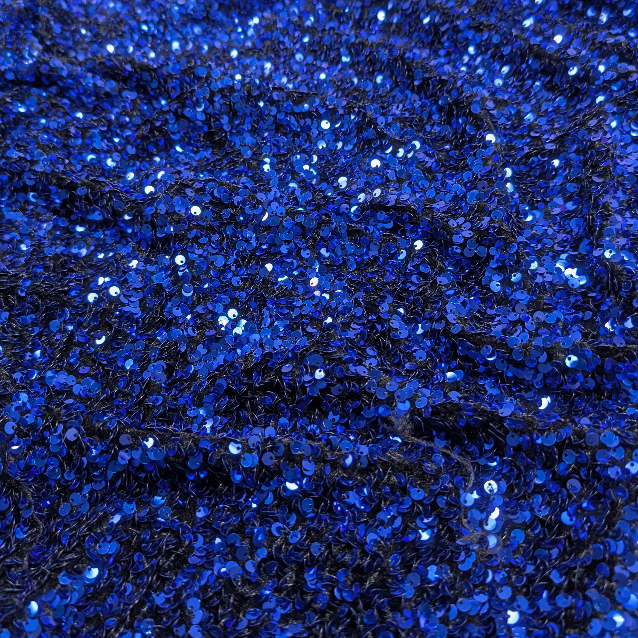 Dressmaking Sequins on Velvet Image