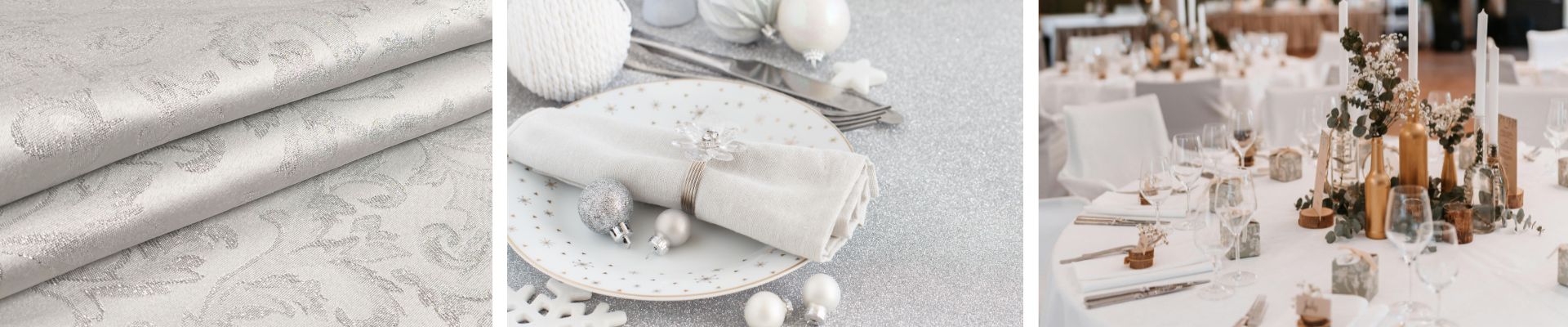 tessuti natale - argentati panini tessuti