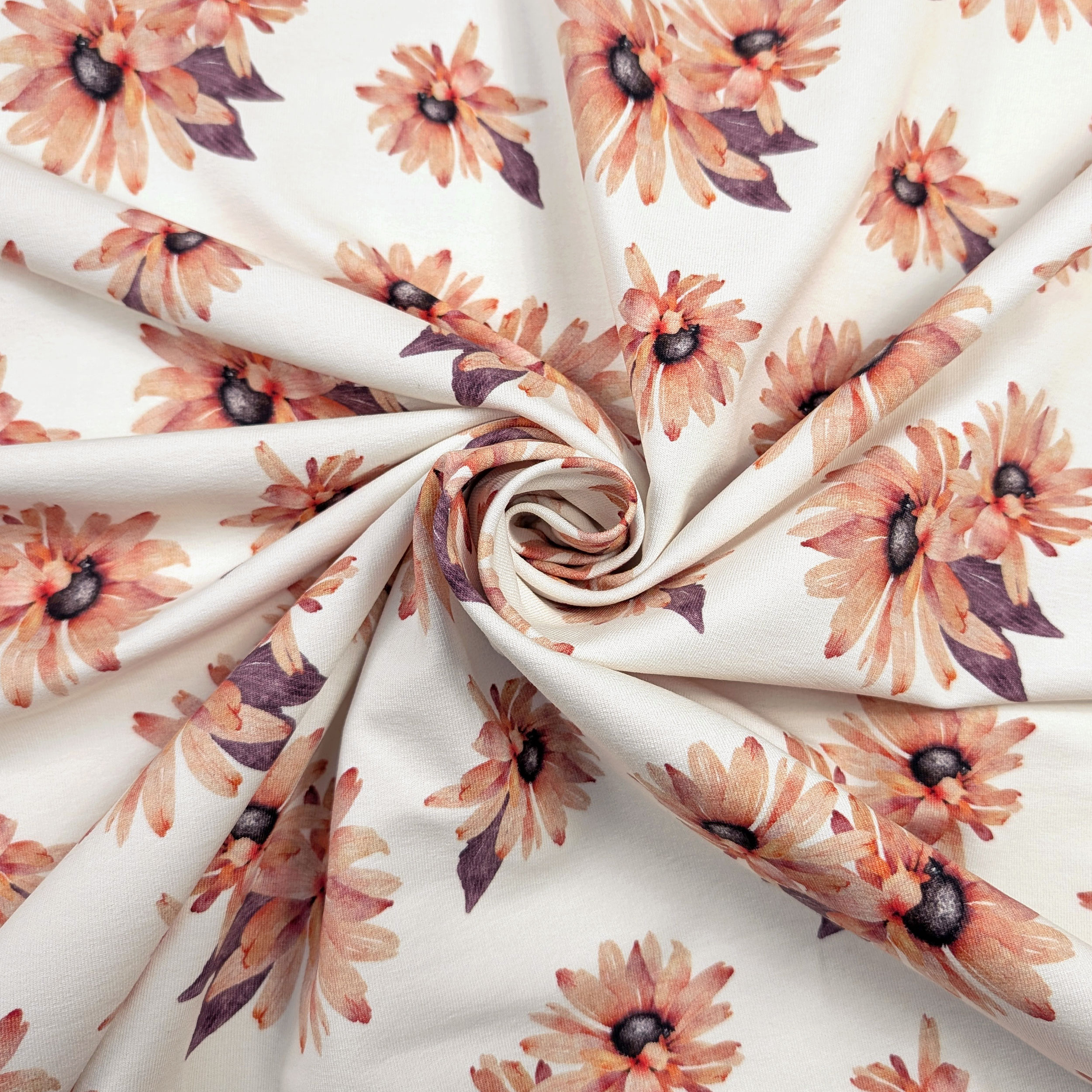 Cotton Sweatshirt Summer Floral Fantasy Image
