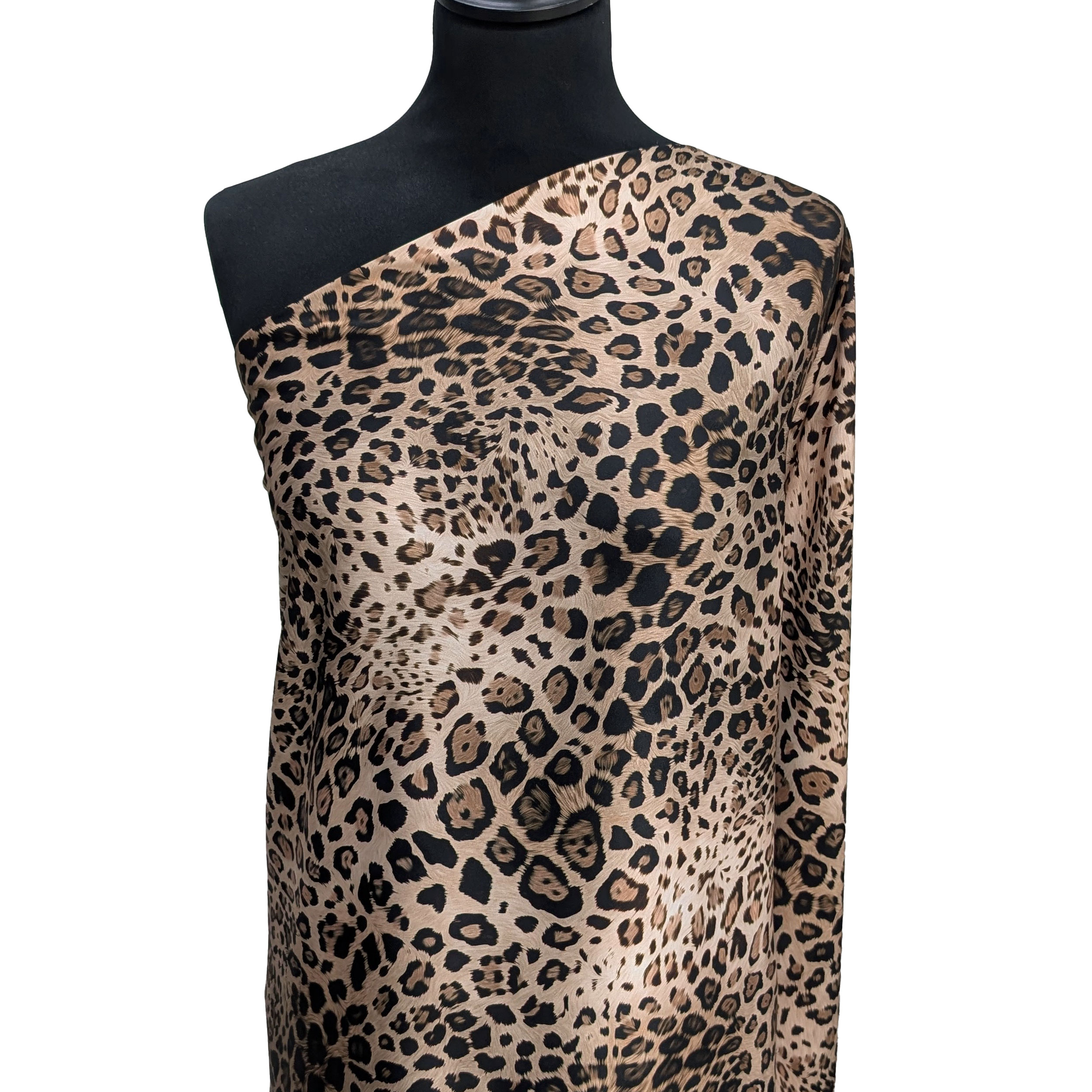 High Fashion Leopard Satin Image