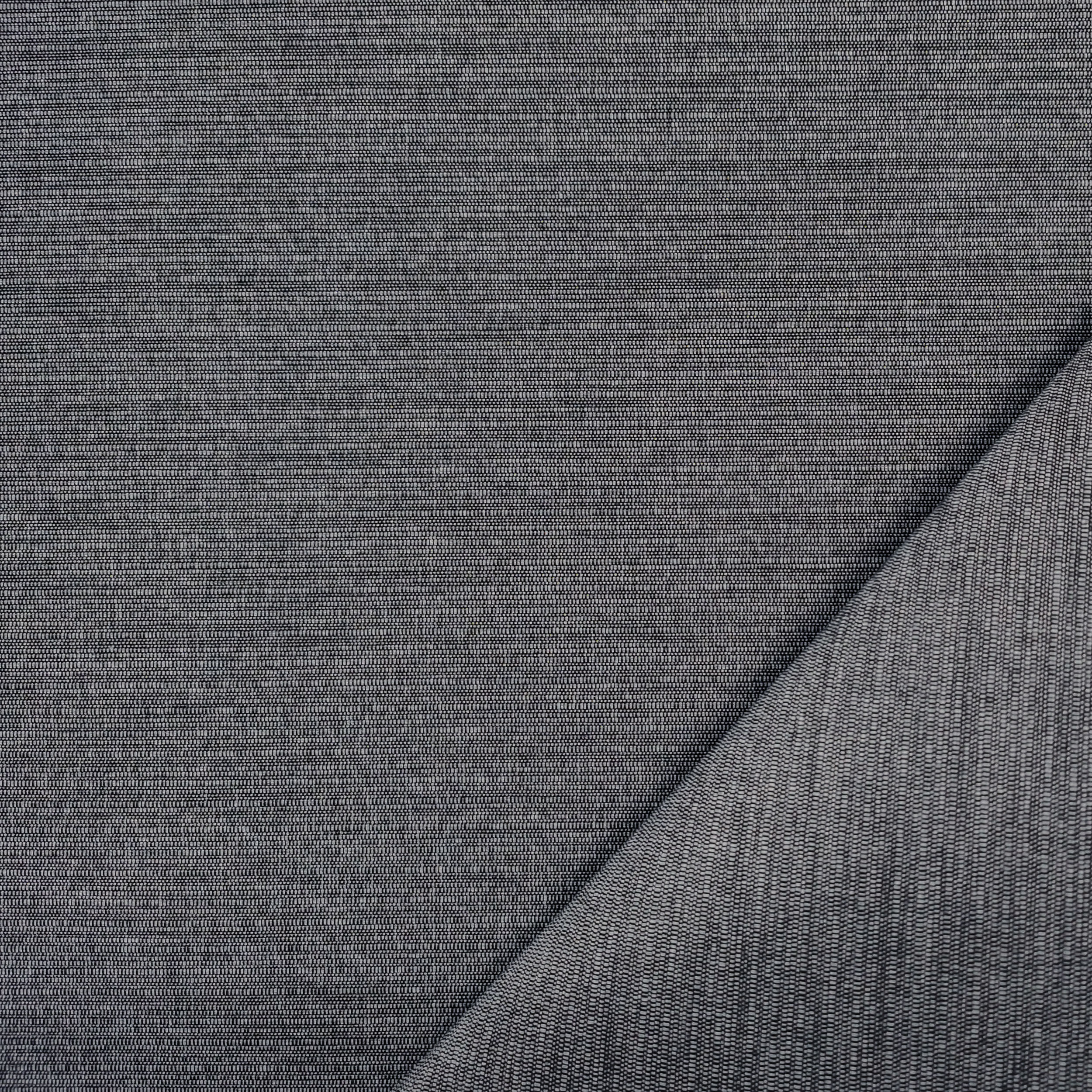 Grey Linen Effect Outdoor Fabric