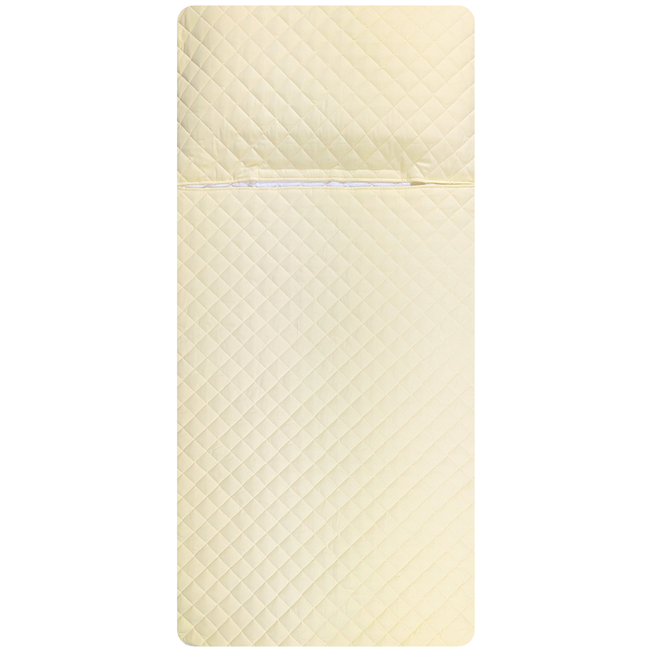 Solid Yellow Sleeping Bag Image