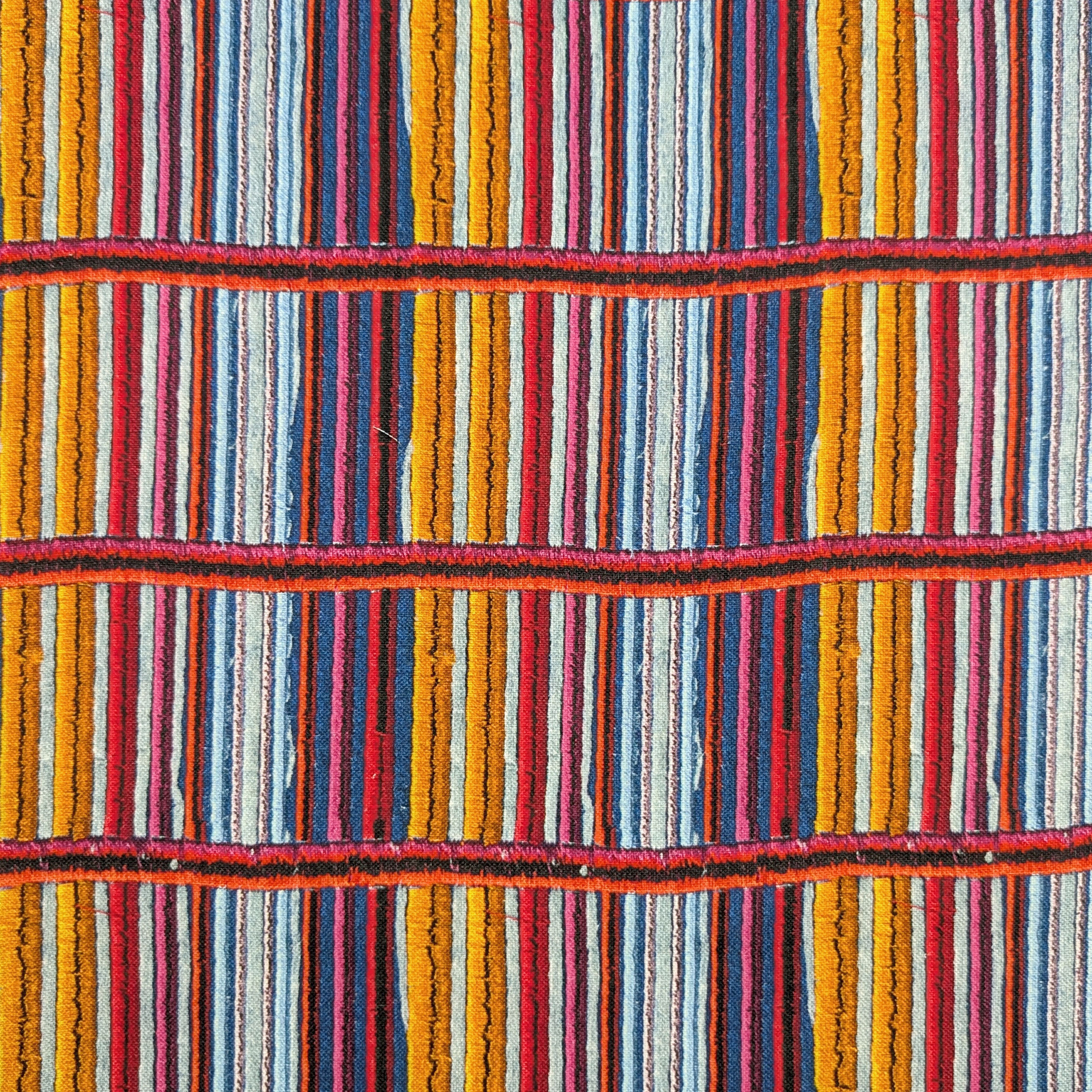 Natural High Fashion Linen Stripes Image