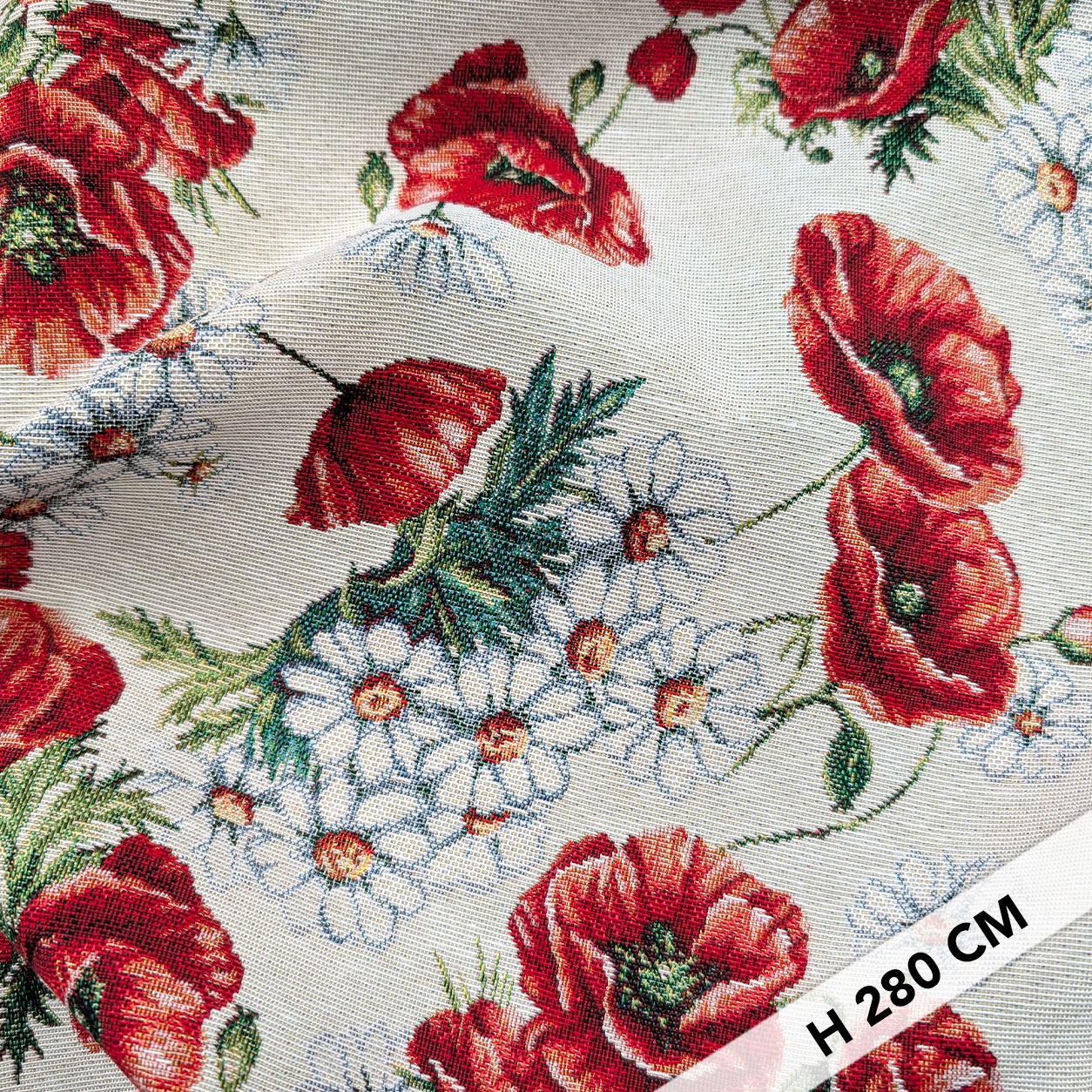 Gobelin Fantasy Coquelicots et marguerites Image