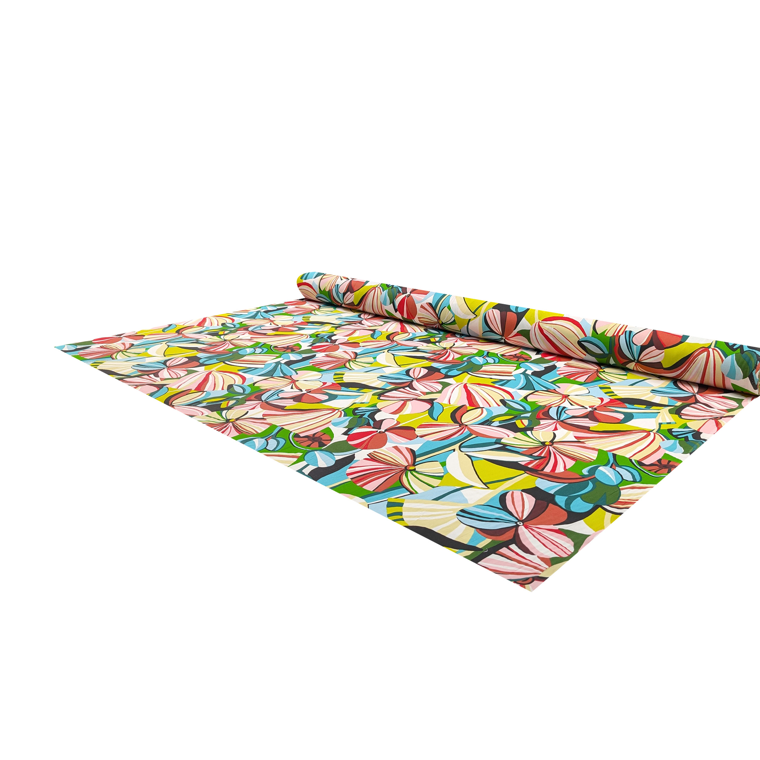 Multicolour Floral Fantasy Cotton Image
