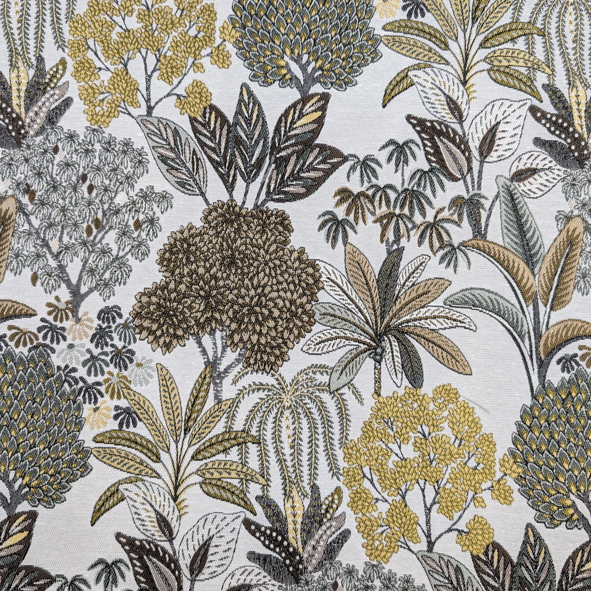 Jacquard Botanique Fantaisie Or Image